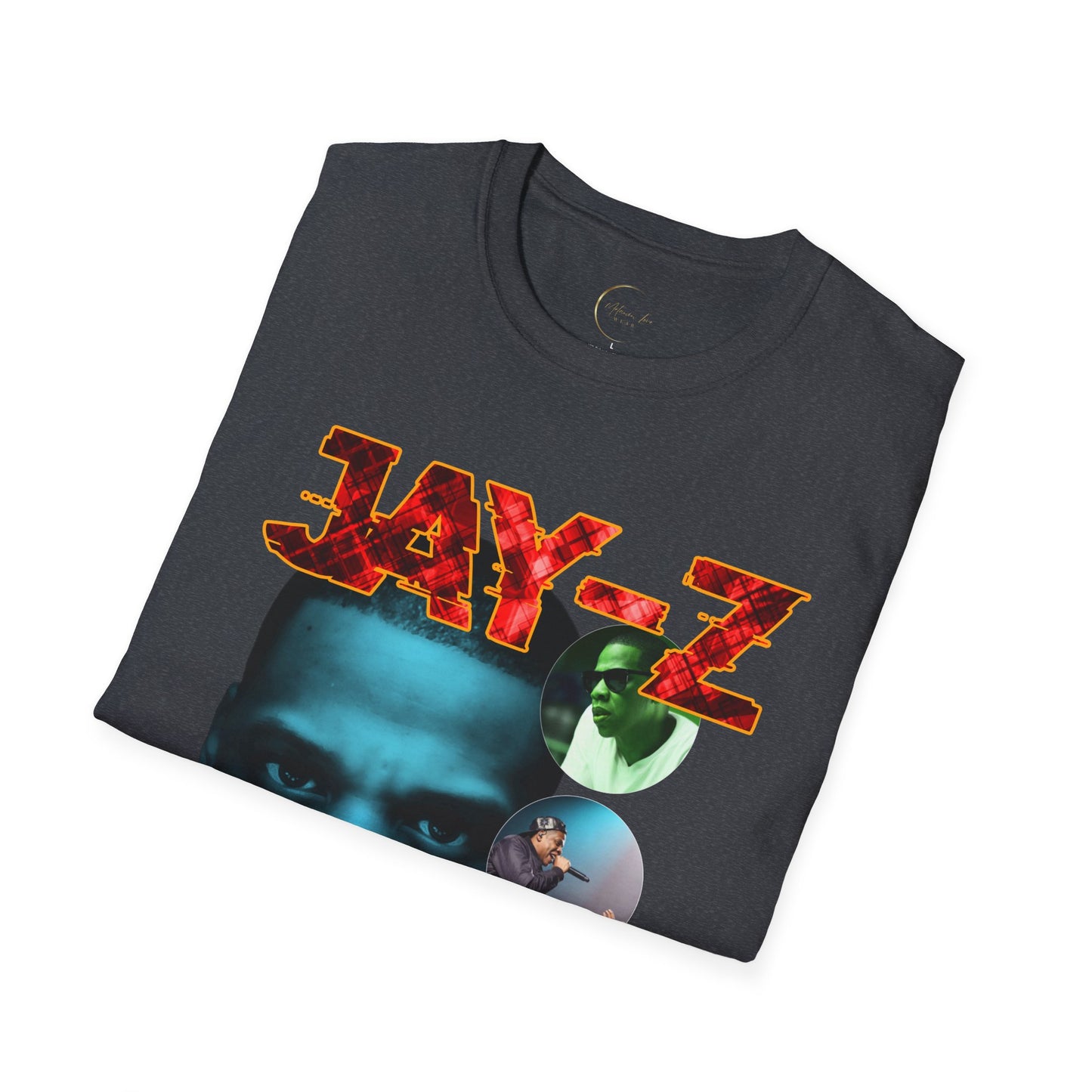 Jay-Z Inspiring Unisex Softstyle T-Shirt, Hip Hop Fashion Tee, Music Lover Gift, Streetwear Must-Have, Unique Concert Tee