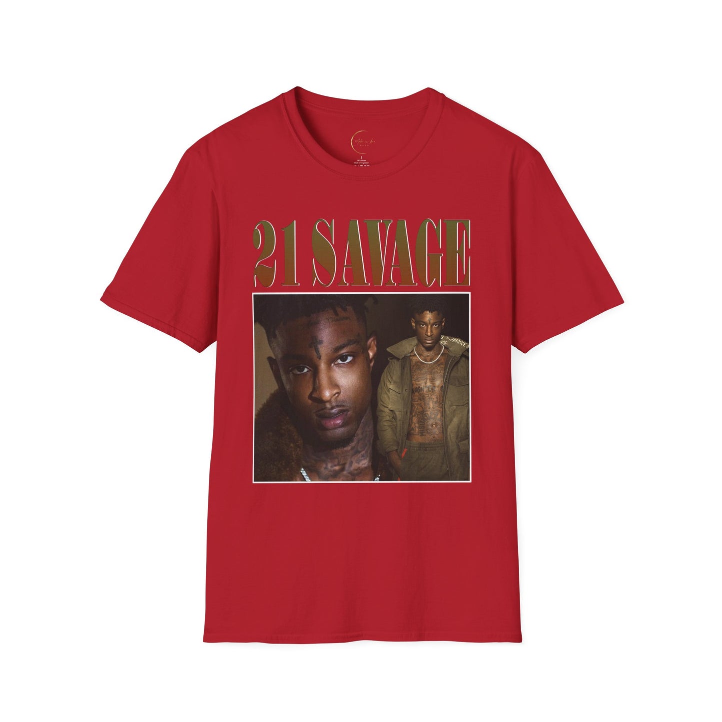 21 Savage Unisex Softstyle T-Shirt, Hip Hop Tee, Casual Wear, Gift for Music Lovers, Concert Outfit, Streetwear Fashion