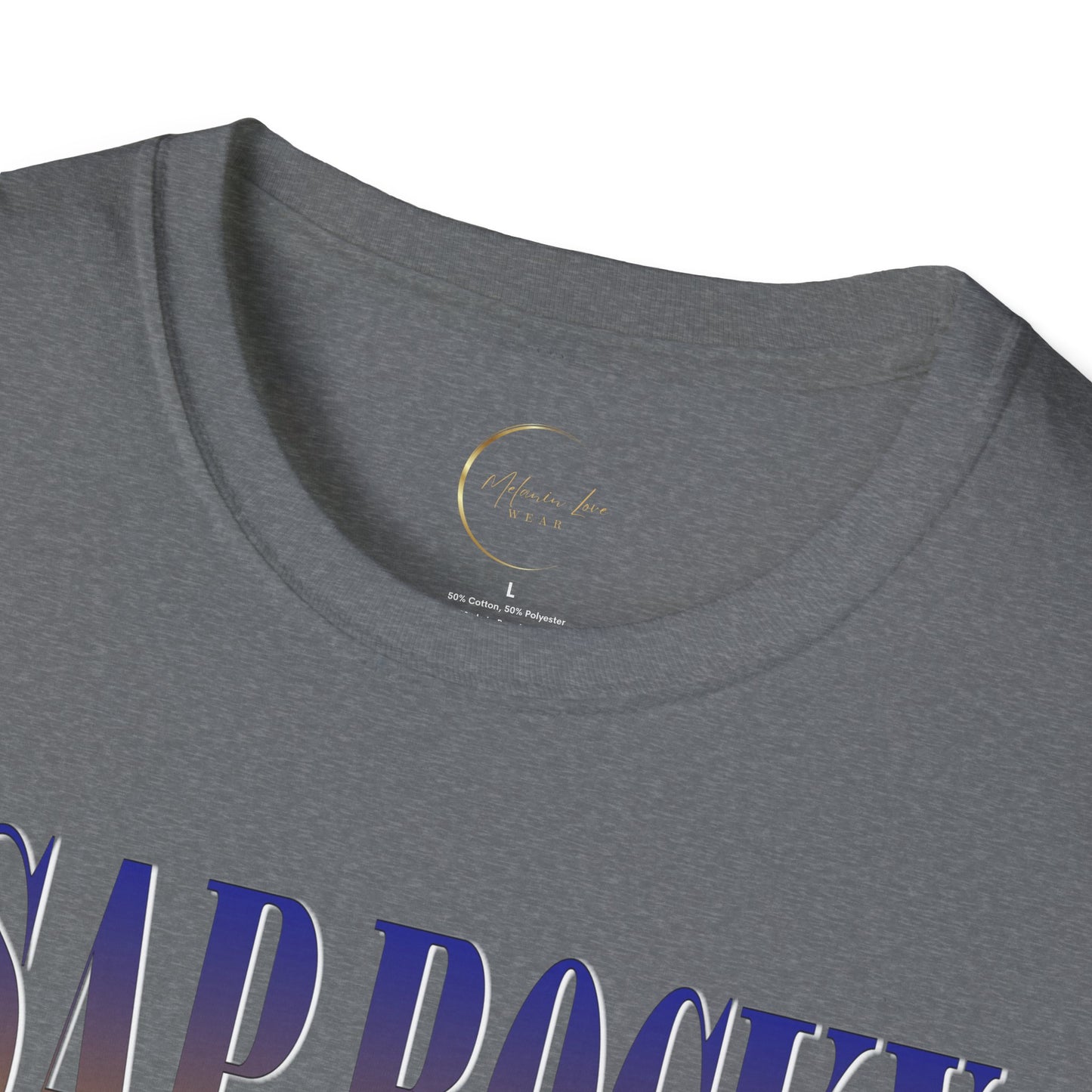 ASAP Rocky Unisex Softstyle T-Shirt - Hip Hop Style Tee, Music Lover Gift, Streetwear Fashion, Casual Wear, Concert Outfit