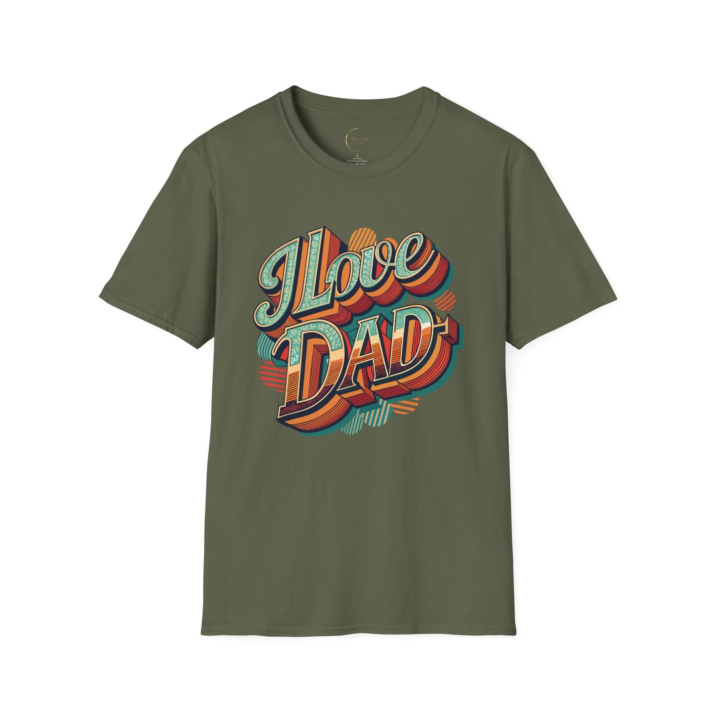 Unisex Softstyle I Love Dad T-Shirt