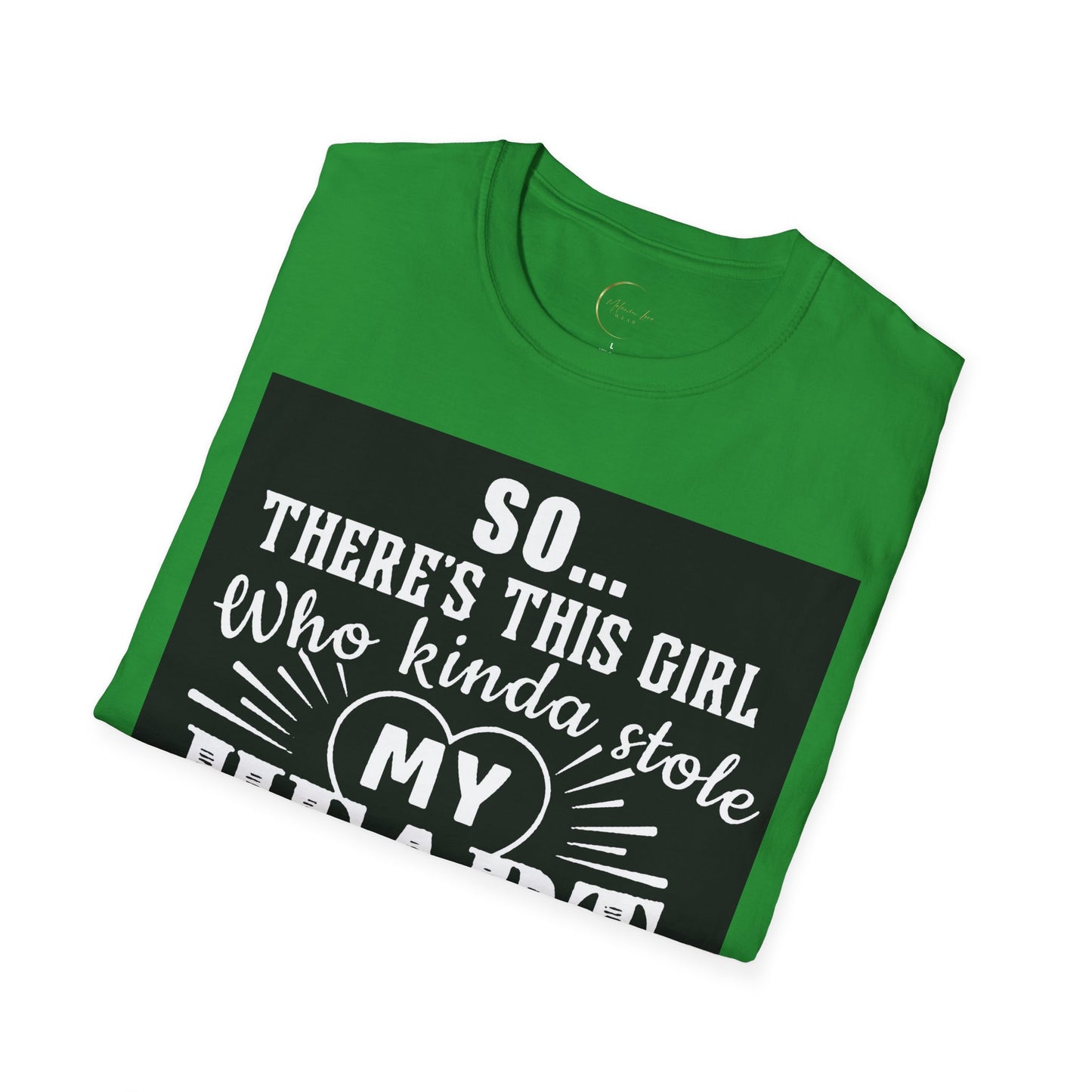 Unisex Softstyle My Heart Daddy T-Shirt
