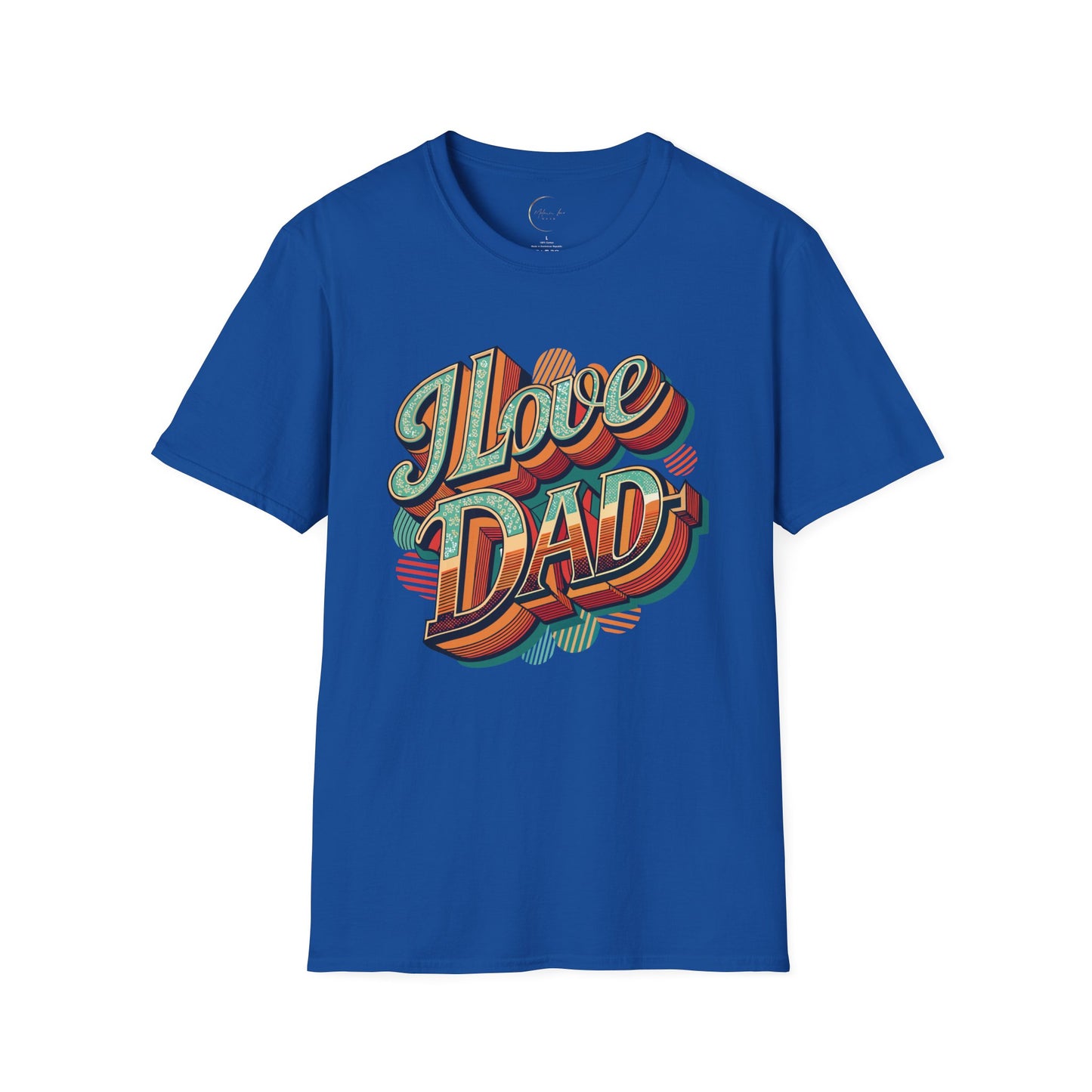 Unisex Softstyle I Love Dad T-Shirt