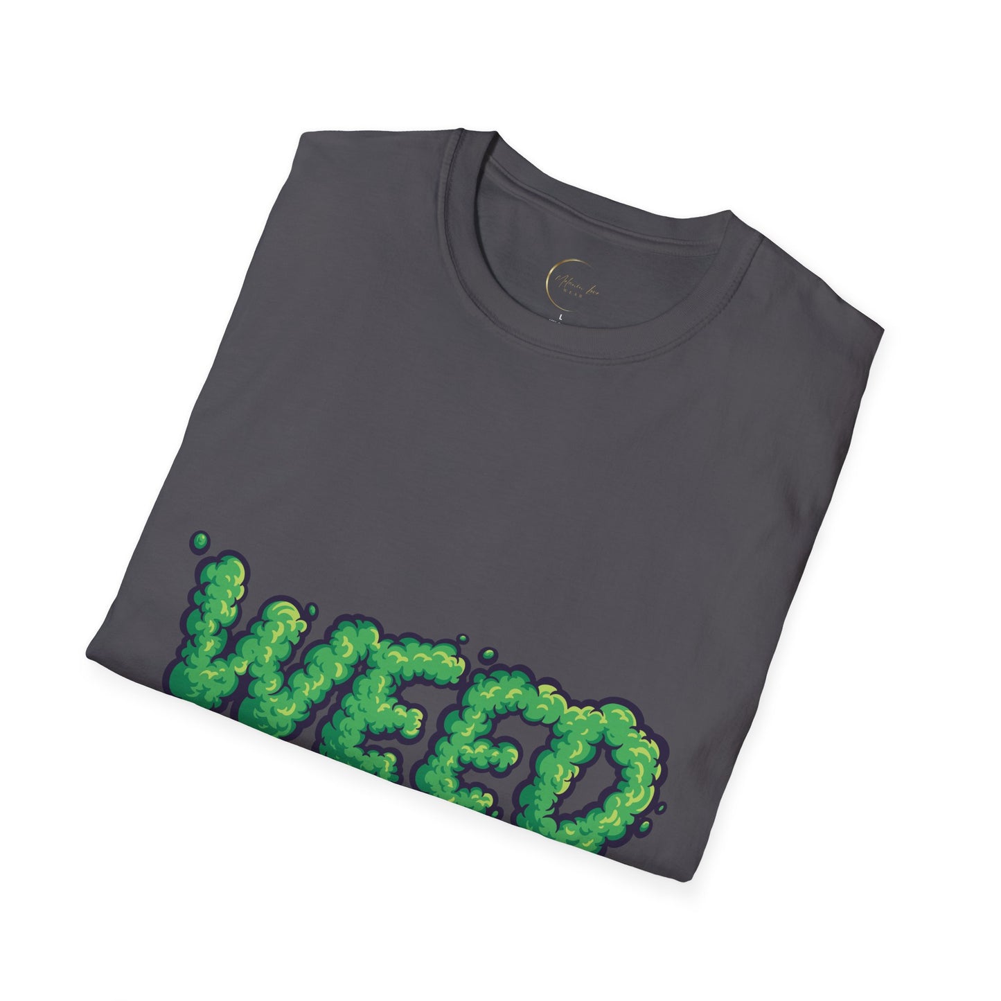 Casual Weed T-Shirt, Trendy Graphic Tee, Stoner Apparel, Gift for Smokers, 420 Friendly Top