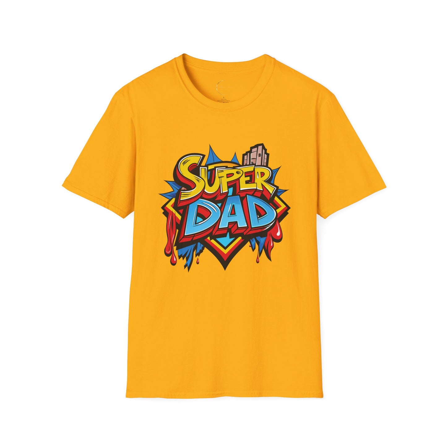 Unisex Softstyle Super Dad T-Shirt