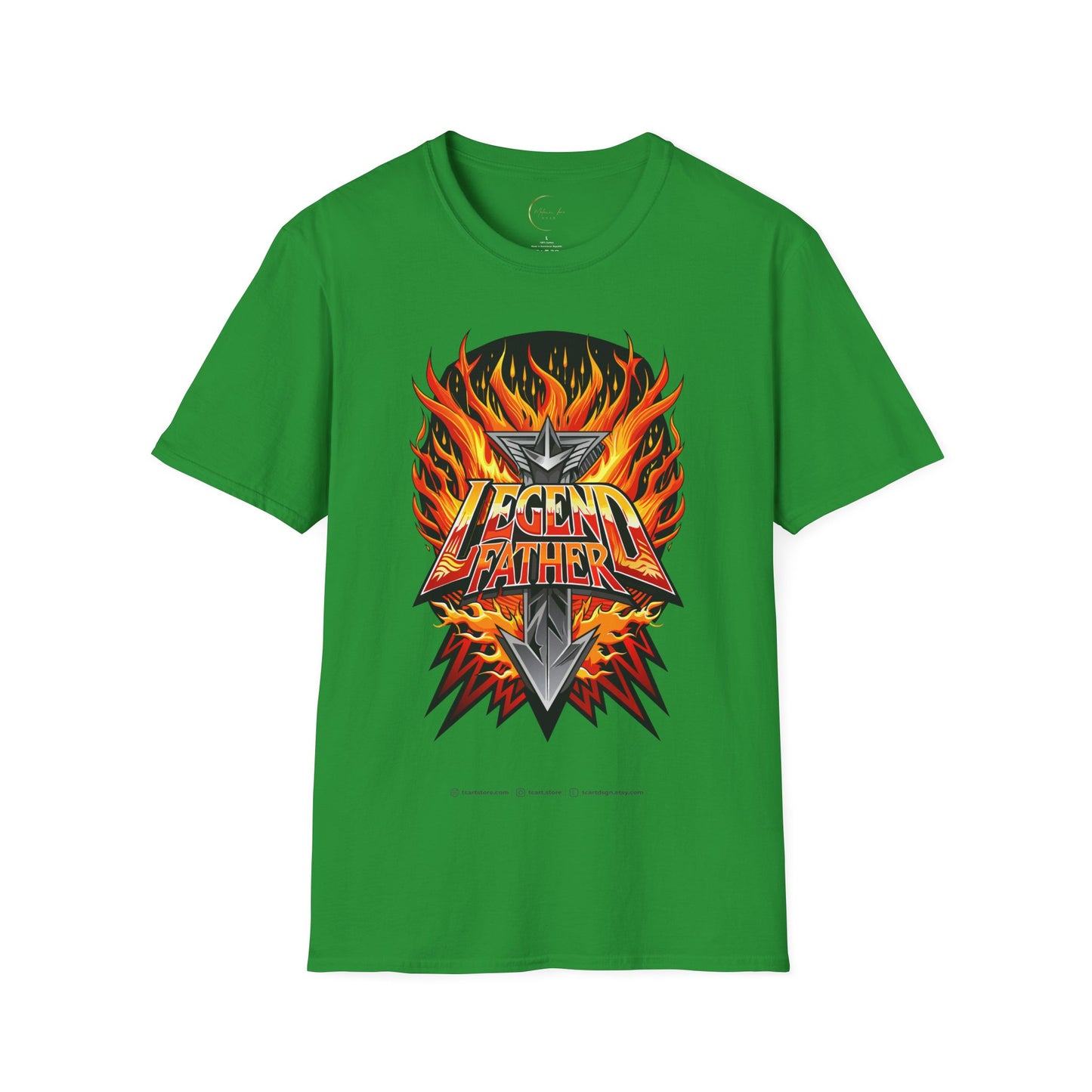 Unisex Softstyle Legend Father T-Shirt