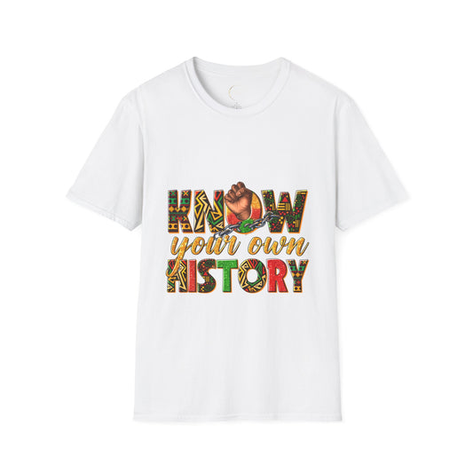 Unisex Softstyle Know Your History T-Shirt