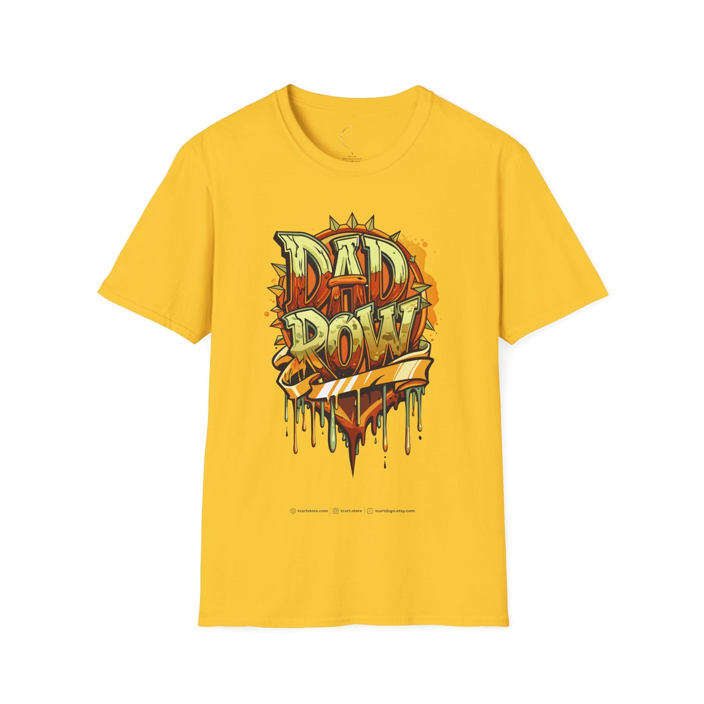 Unisex Softstyle Dad Row T-Shirt
