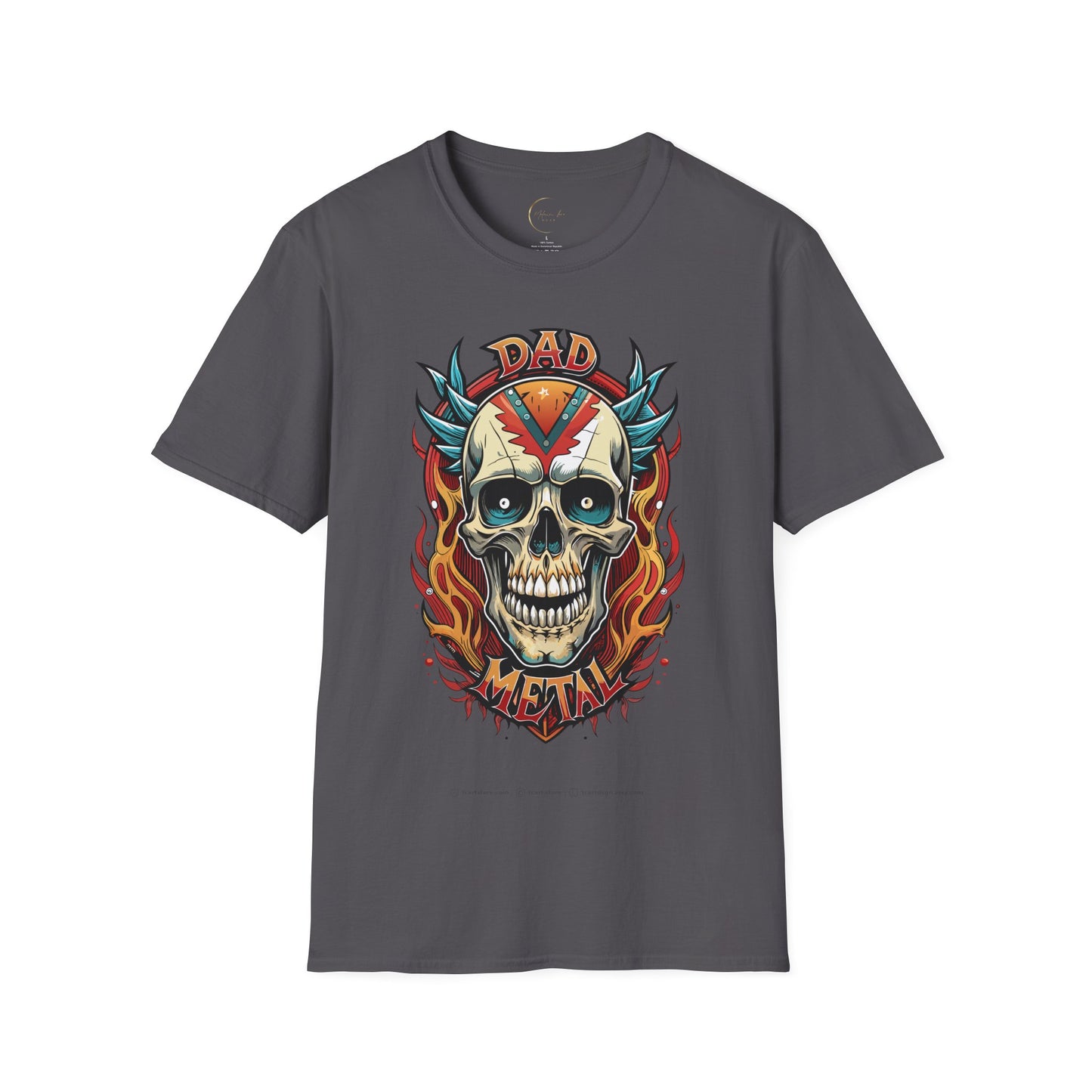 Unisex Softstyle Dad Metal T-Shirt