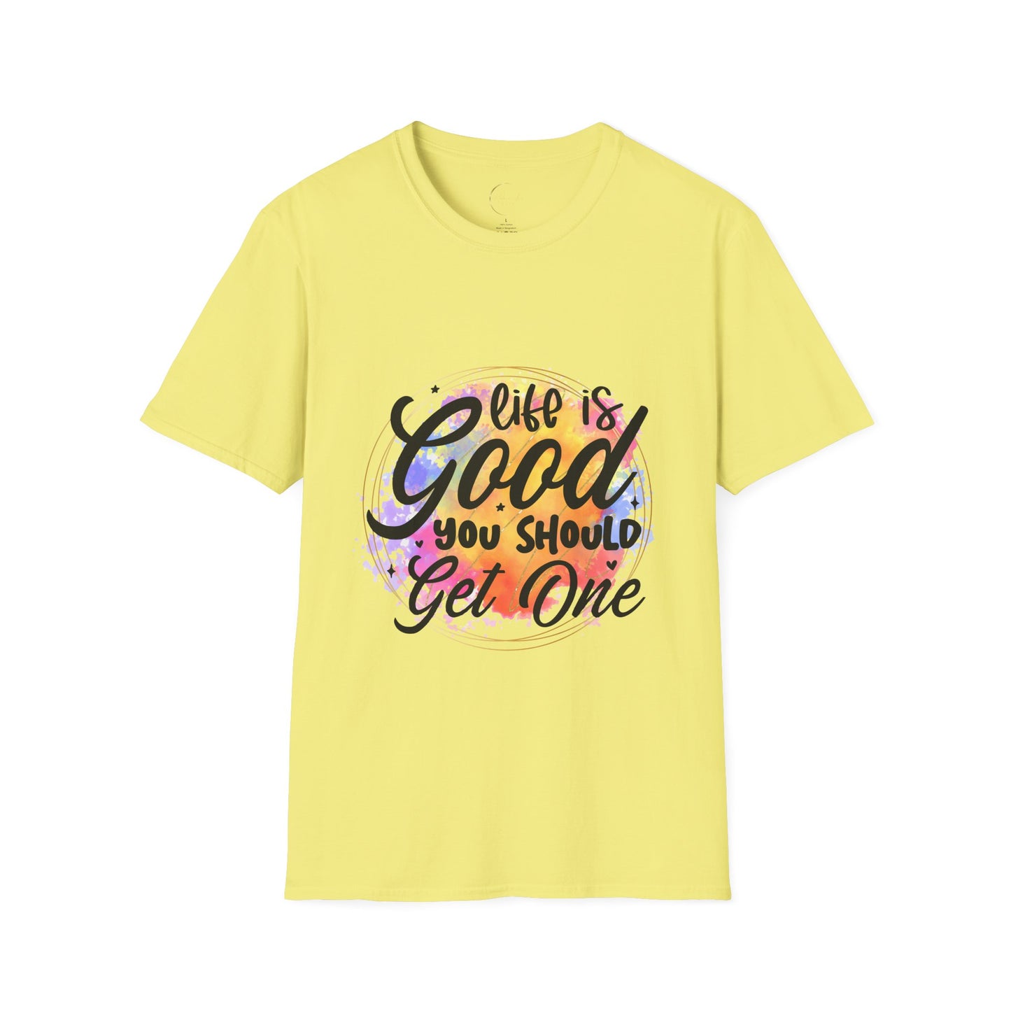 Unisex Softstyle Life is Good T-Shirt