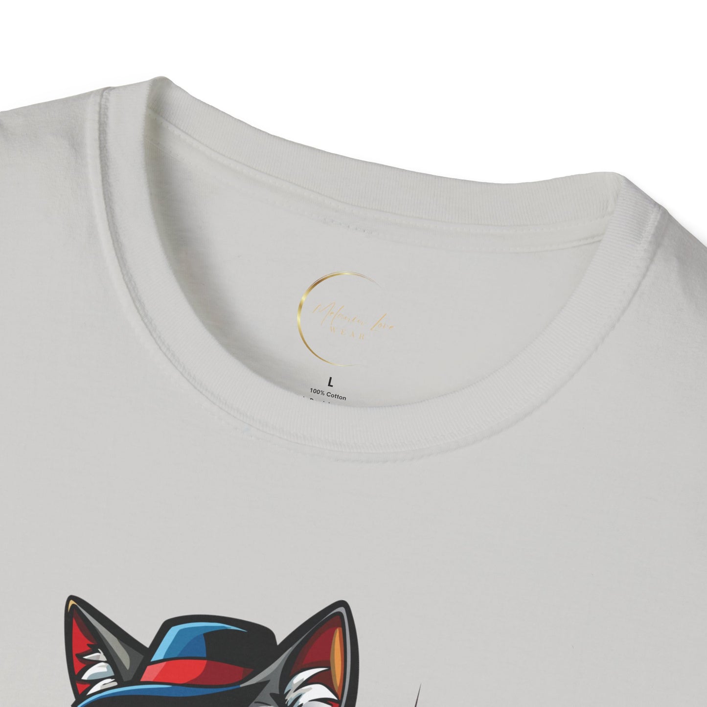Unisex Softstyle Cat Father T-Shirt