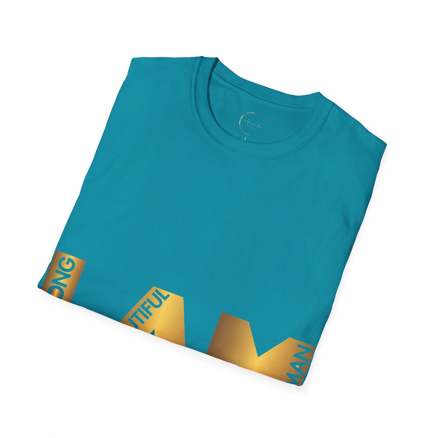 Unisex Softstyle I Am Beautiful T-Shirt