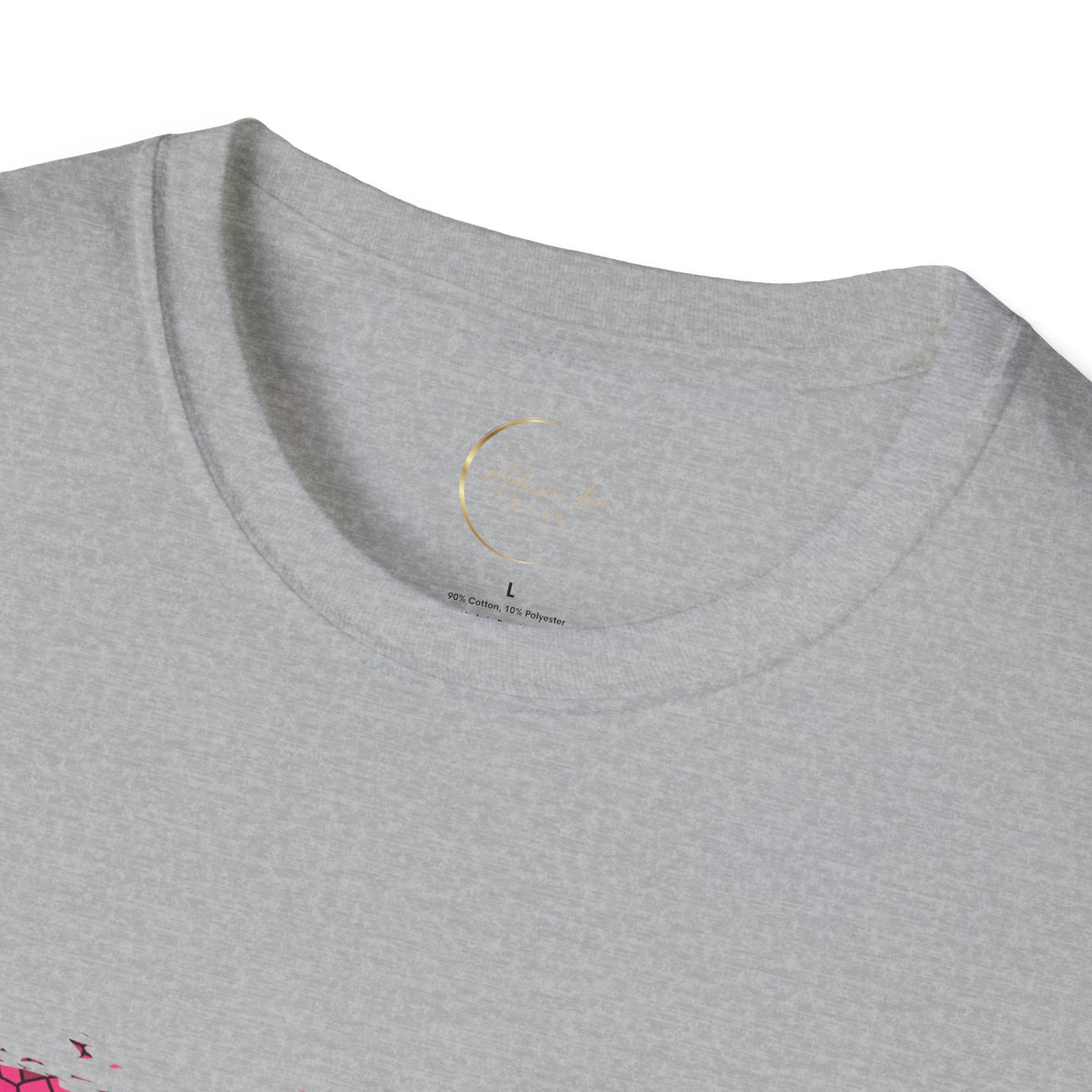 Unisex Softstyle Holding a Cup of Coffee T-Shirt