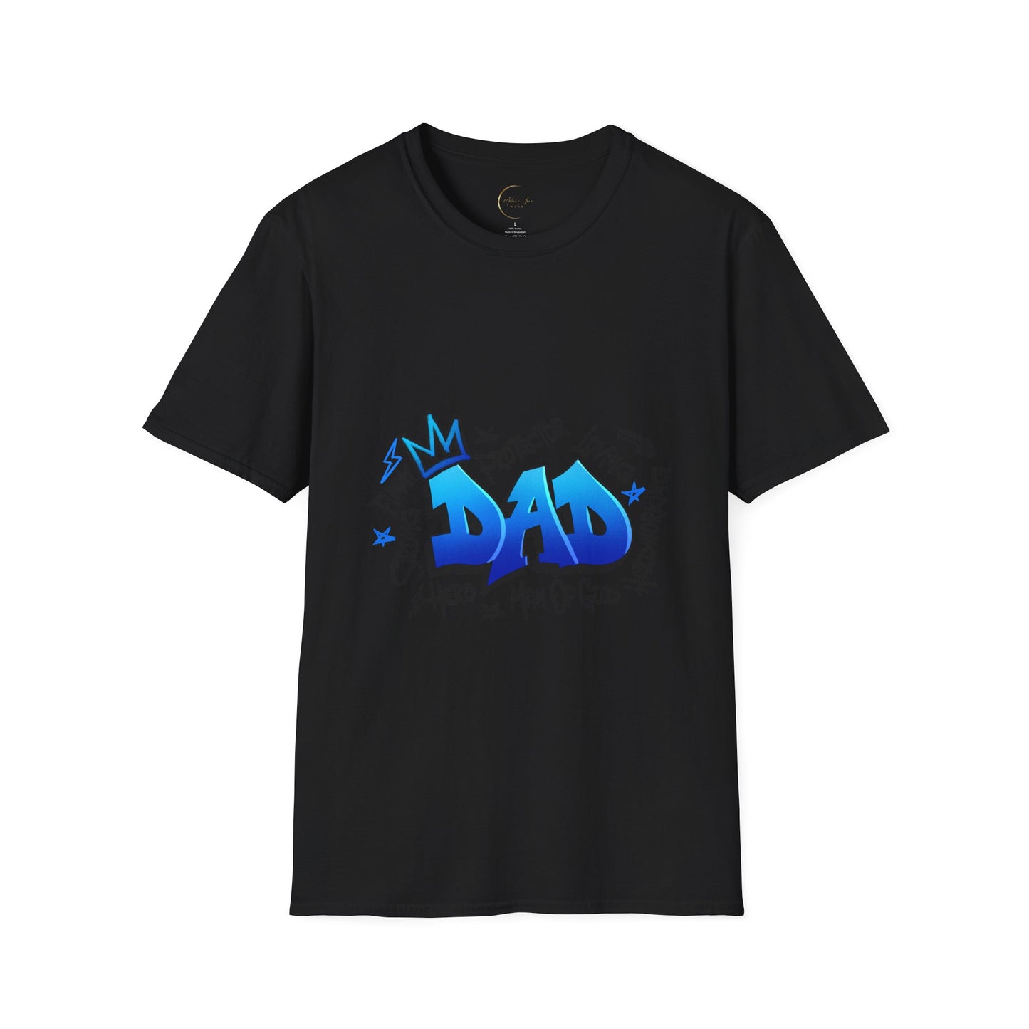 Unisex Softstyle Graffiti Dad T-Shirt