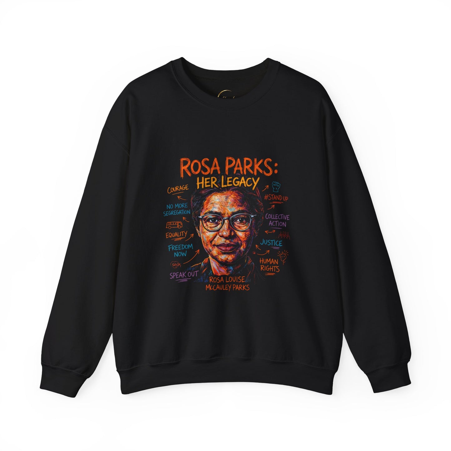 Rosa Parks: Her Legacy Crewneck Sweatshirt