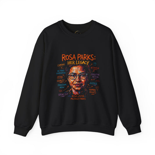 Rosa Parks: Her Legacy Crewneck Sweatshirt