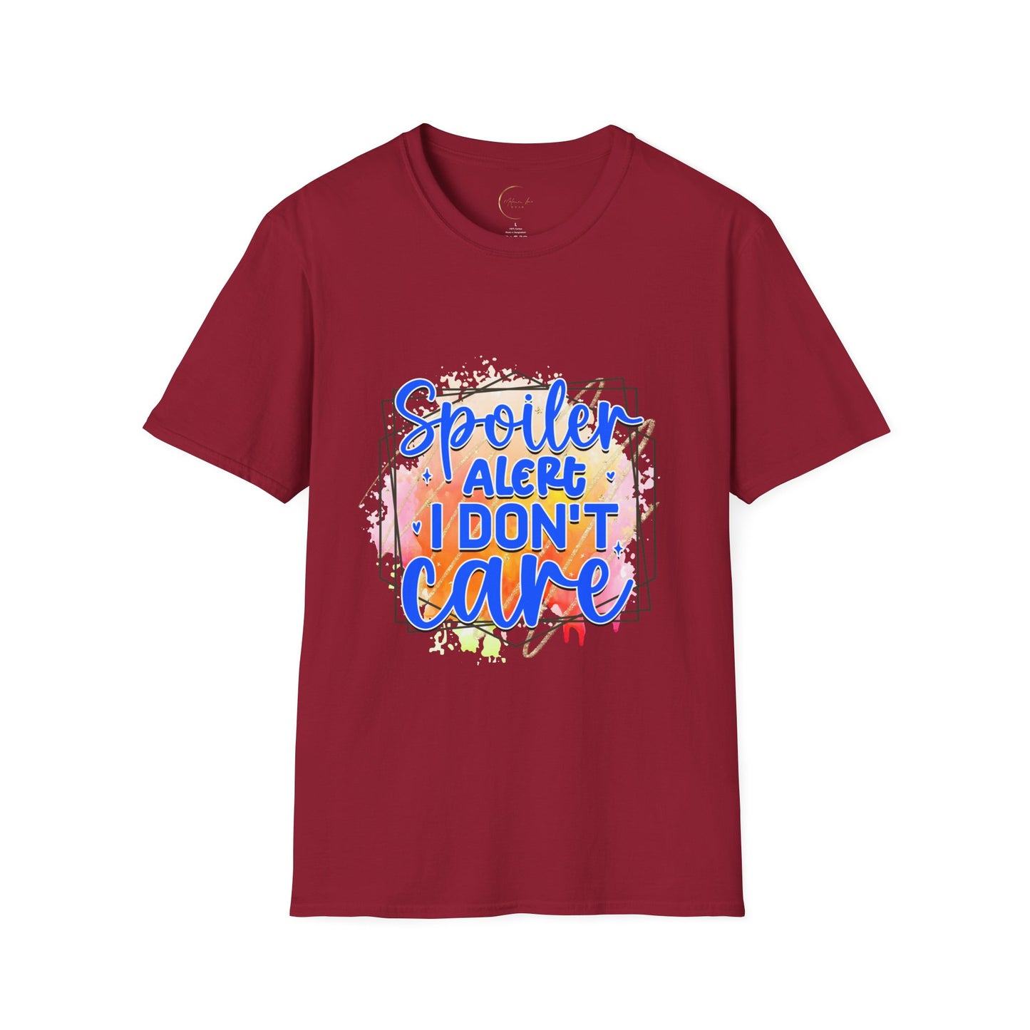 Unisex Softstyle Spoiler Alert T-Shirt