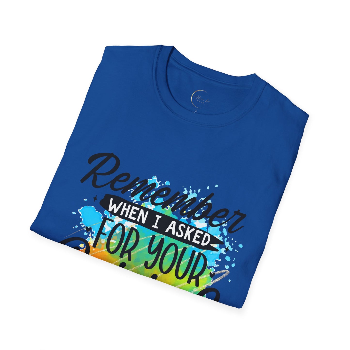 Unisex Softstyle Remember When  T-Shirt