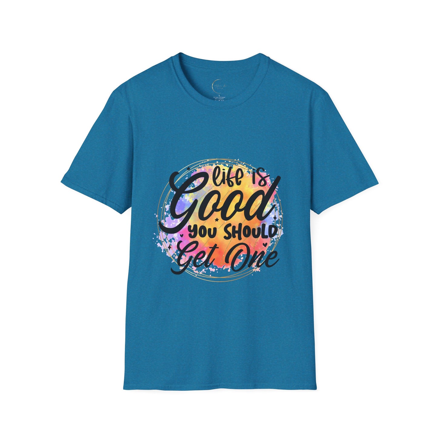 Unisex Softstyle Life is Good T-Shirt