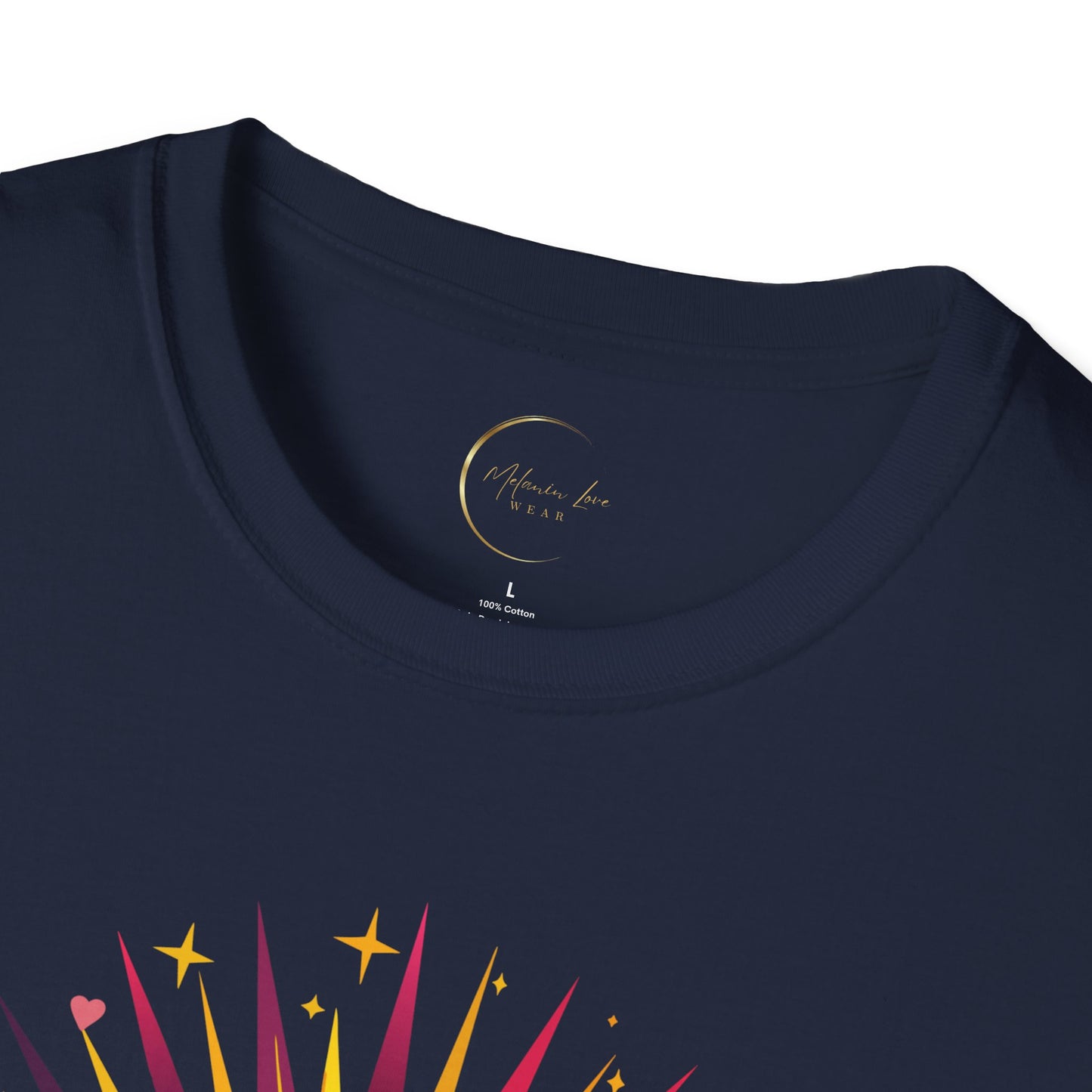 Unisex Softstyle Dad's Heart T-Shirt