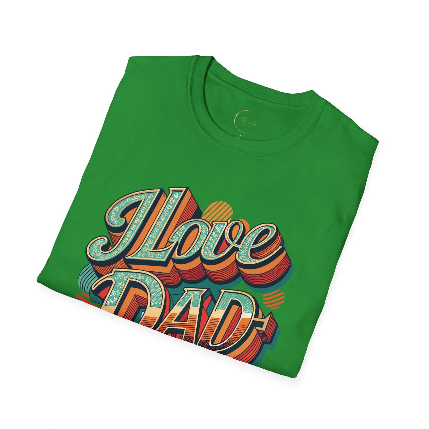 Unisex Softstyle I Love Dad T-Shirt