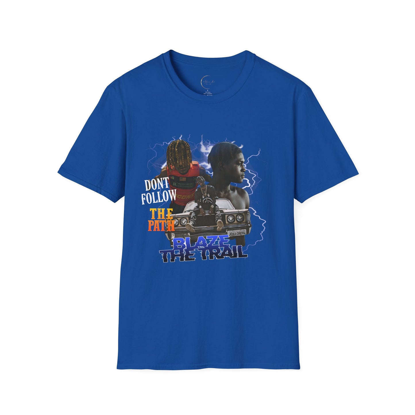 Trailblazer Graphic Tee - Unisex Softstyle T-Shirt, Motivational Shirt, Adventure Apparel, Gift for Explorers, Trendy Everyday Wear