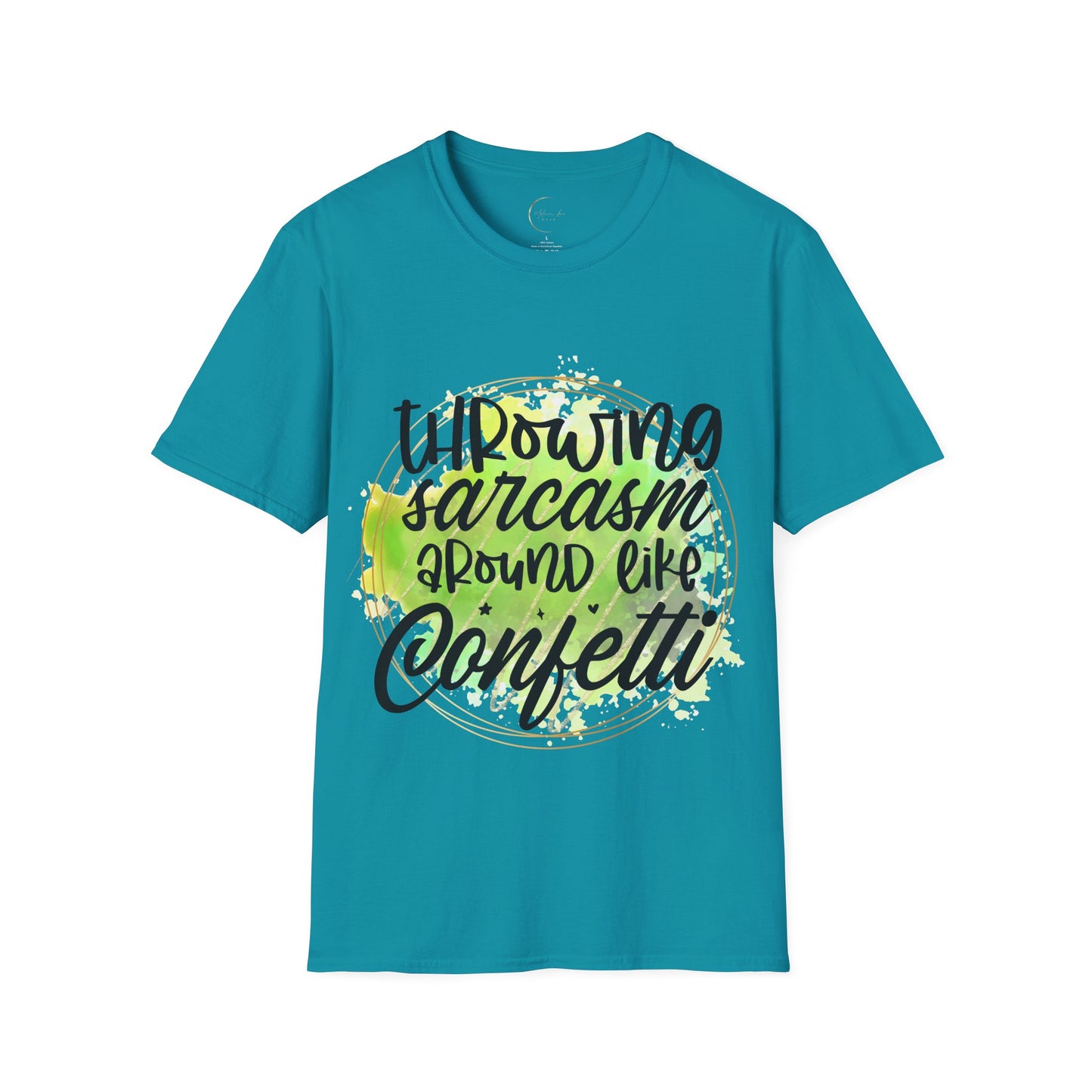 Unisex Softstyle Throwing Sarcasm T-Shirt