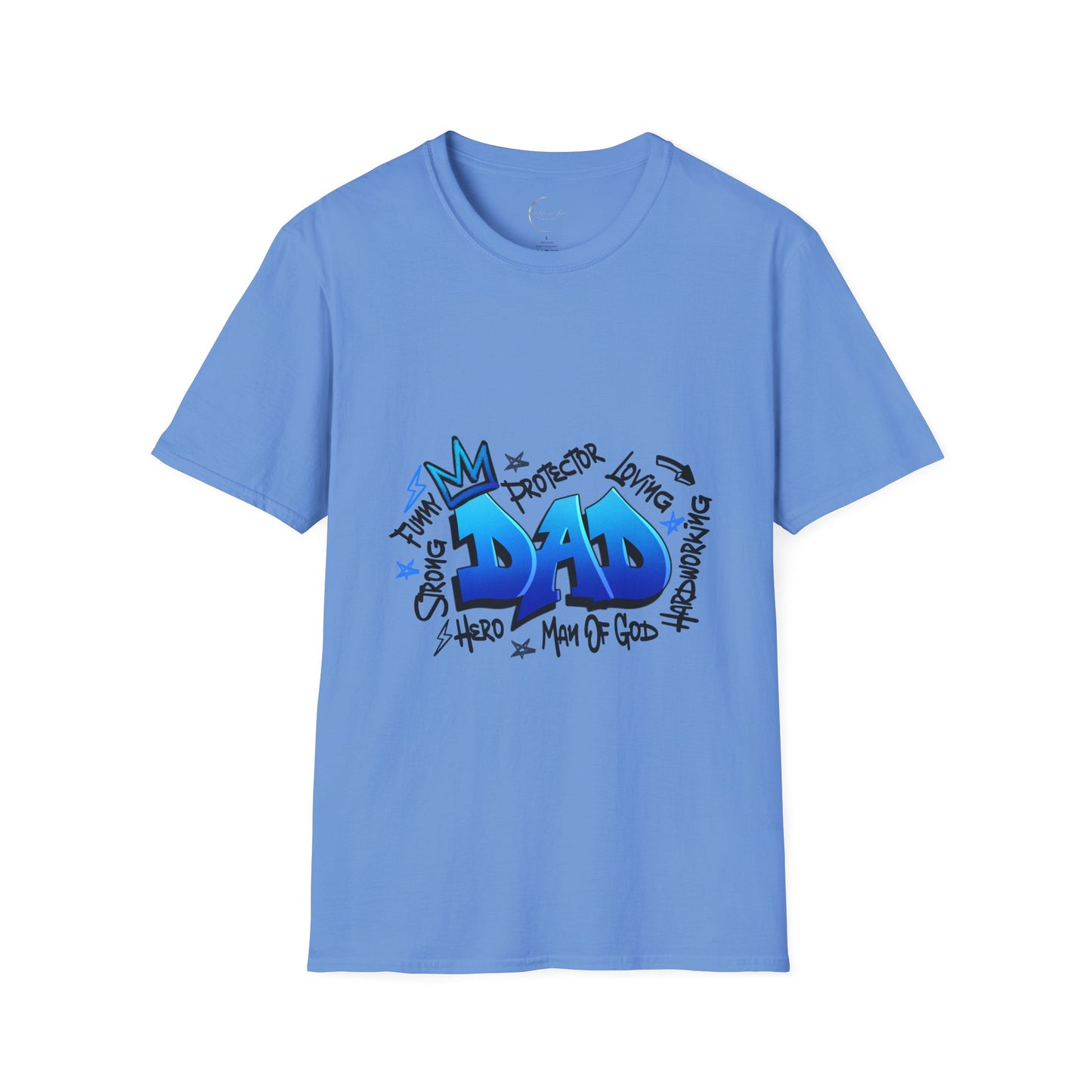 Unisex Softstyle Graffiti Dad T-Shirt