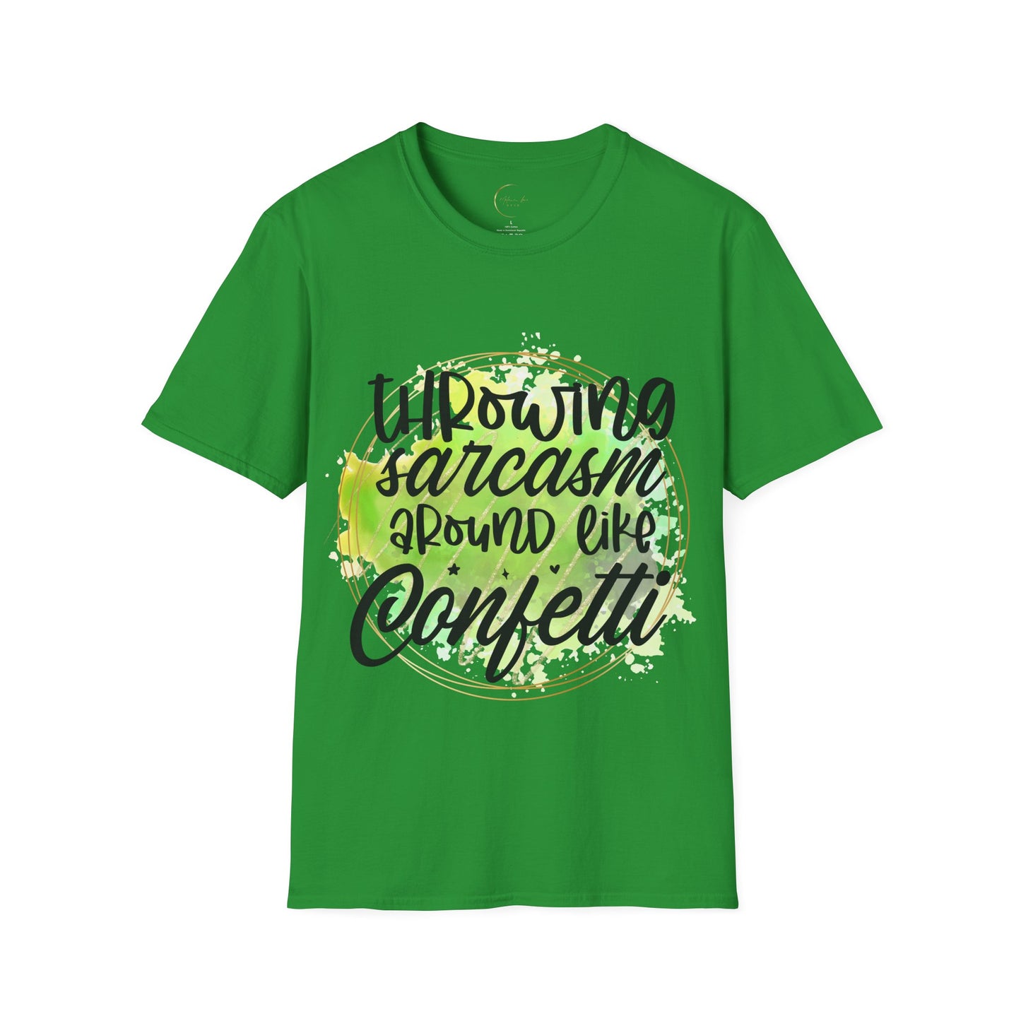 Unisex Softstyle Throwing Sarcasm T-Shirt
