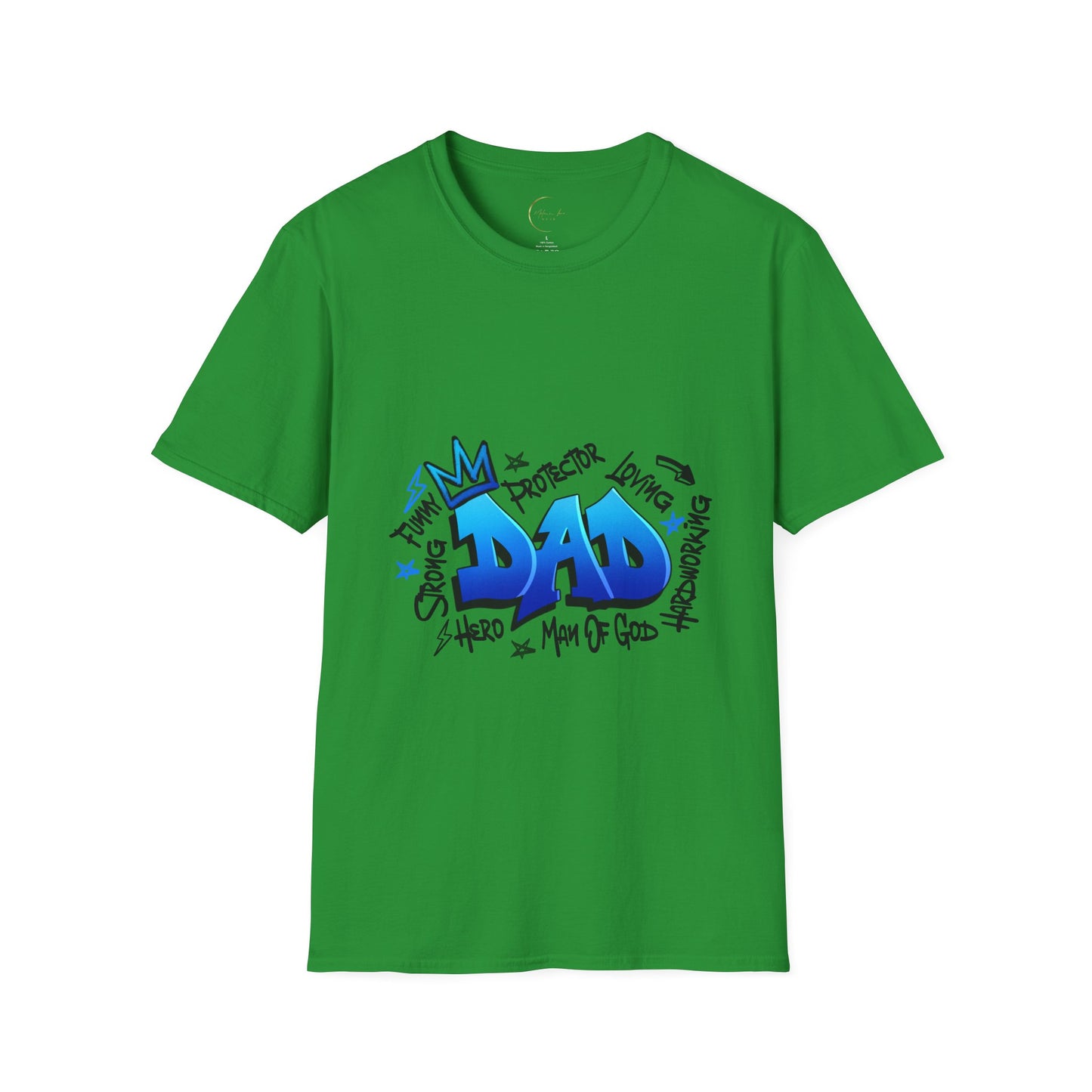 Unisex Softstyle Graffiti Dad T-Shirt