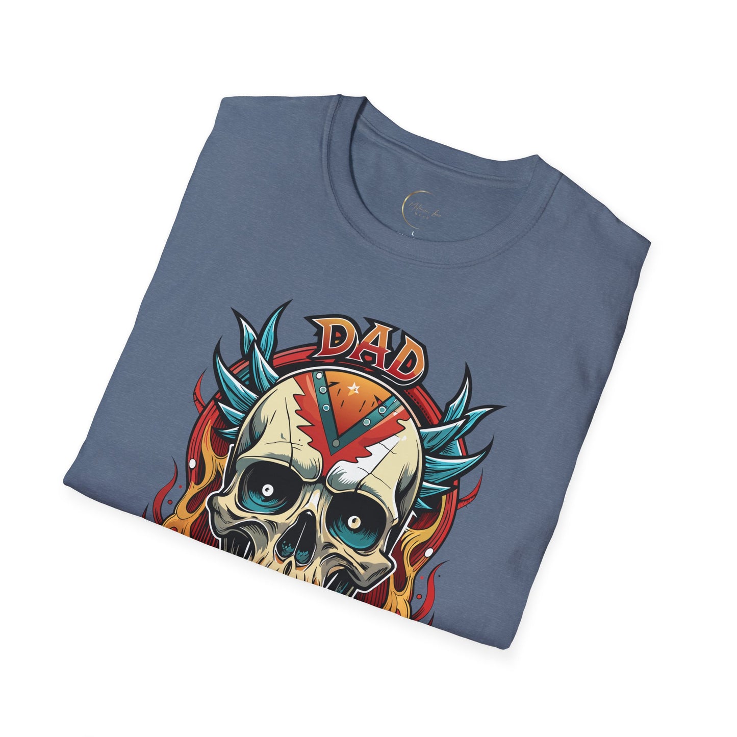 Unisex Softstyle Dad Metal T-Shirt