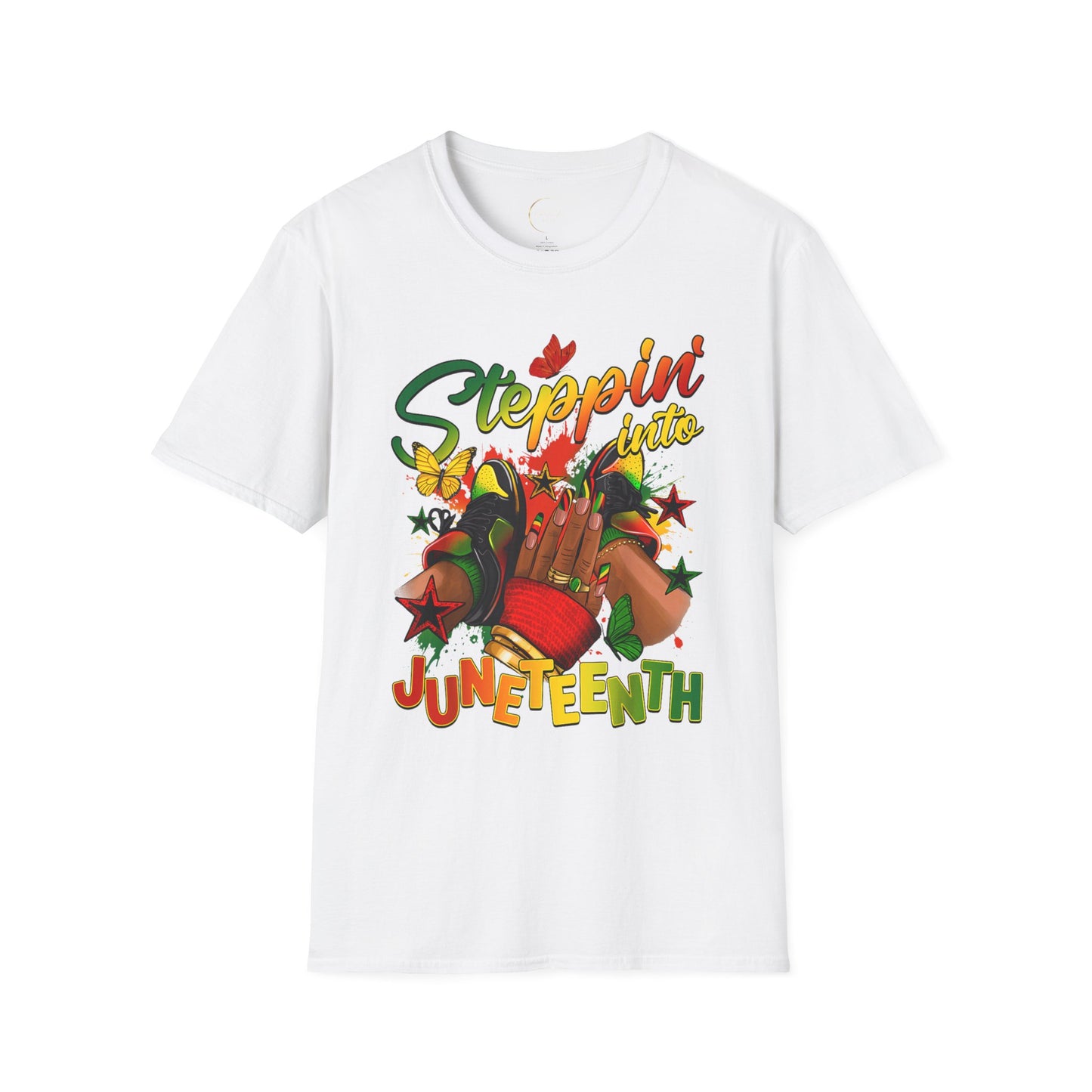 Juneteenth Celebration Tee, Unisex Softstyle T-Shirt, Graphic T-Shirt, African American Heritage Shirt, Holiday Apparel, Comfortable [...]