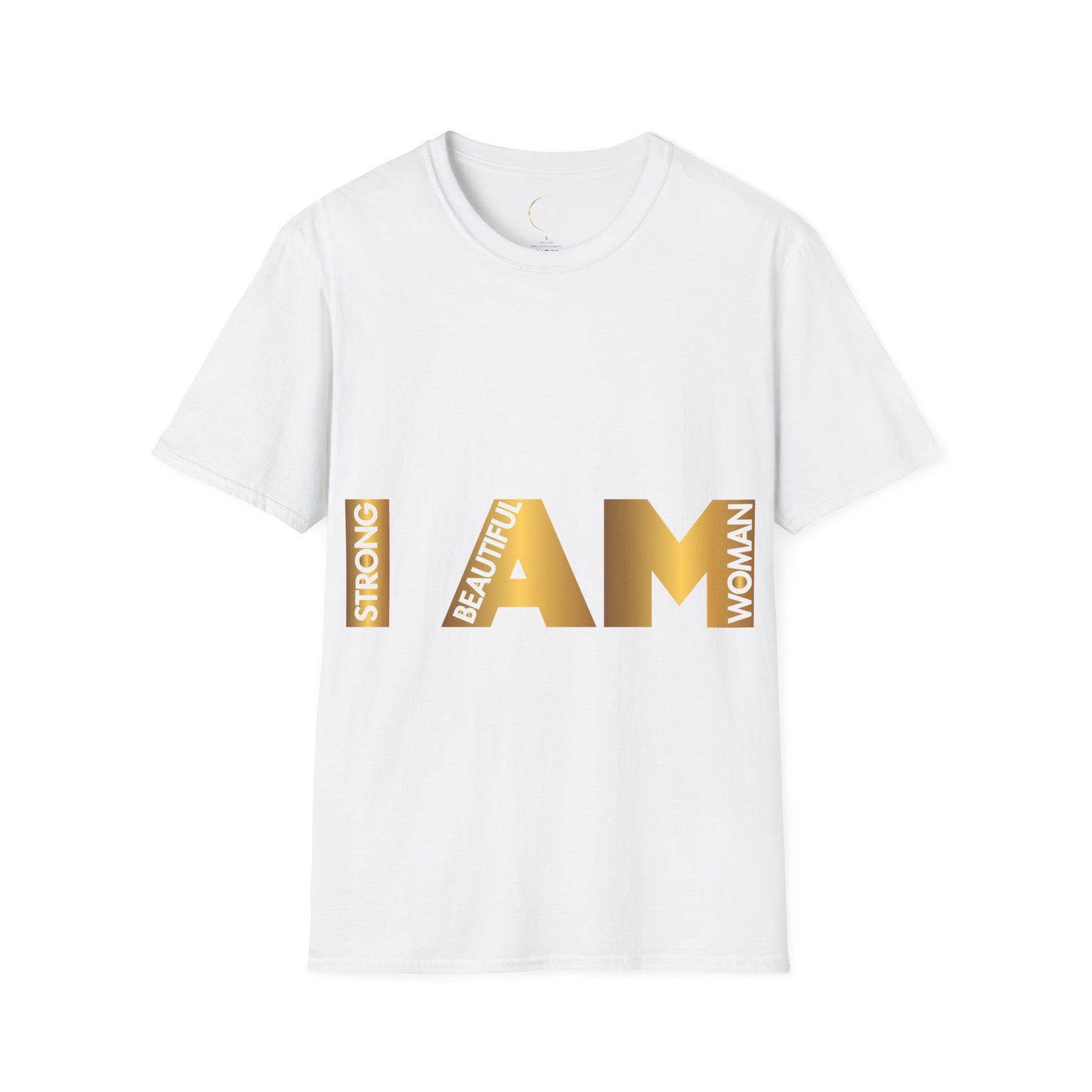 Unisex Softstyle I Am Beautiful T-Shirt