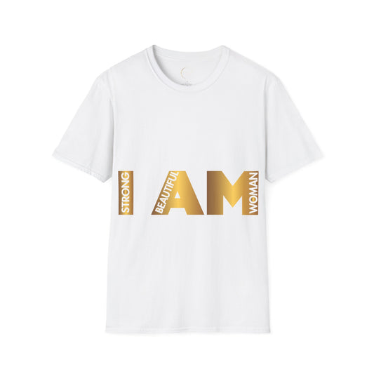 Unisex Softstyle I Am Beautiful T-Shirt