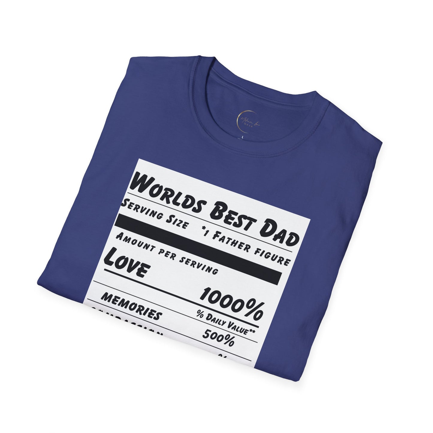 Unisex Softstyle World's Best Dad (Ingredients) T-Shirt