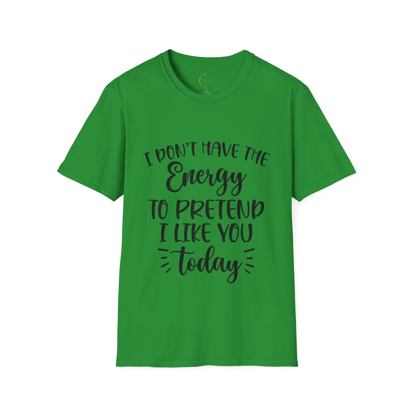 Unisex Softstyle I don't have the energy T-Shirt