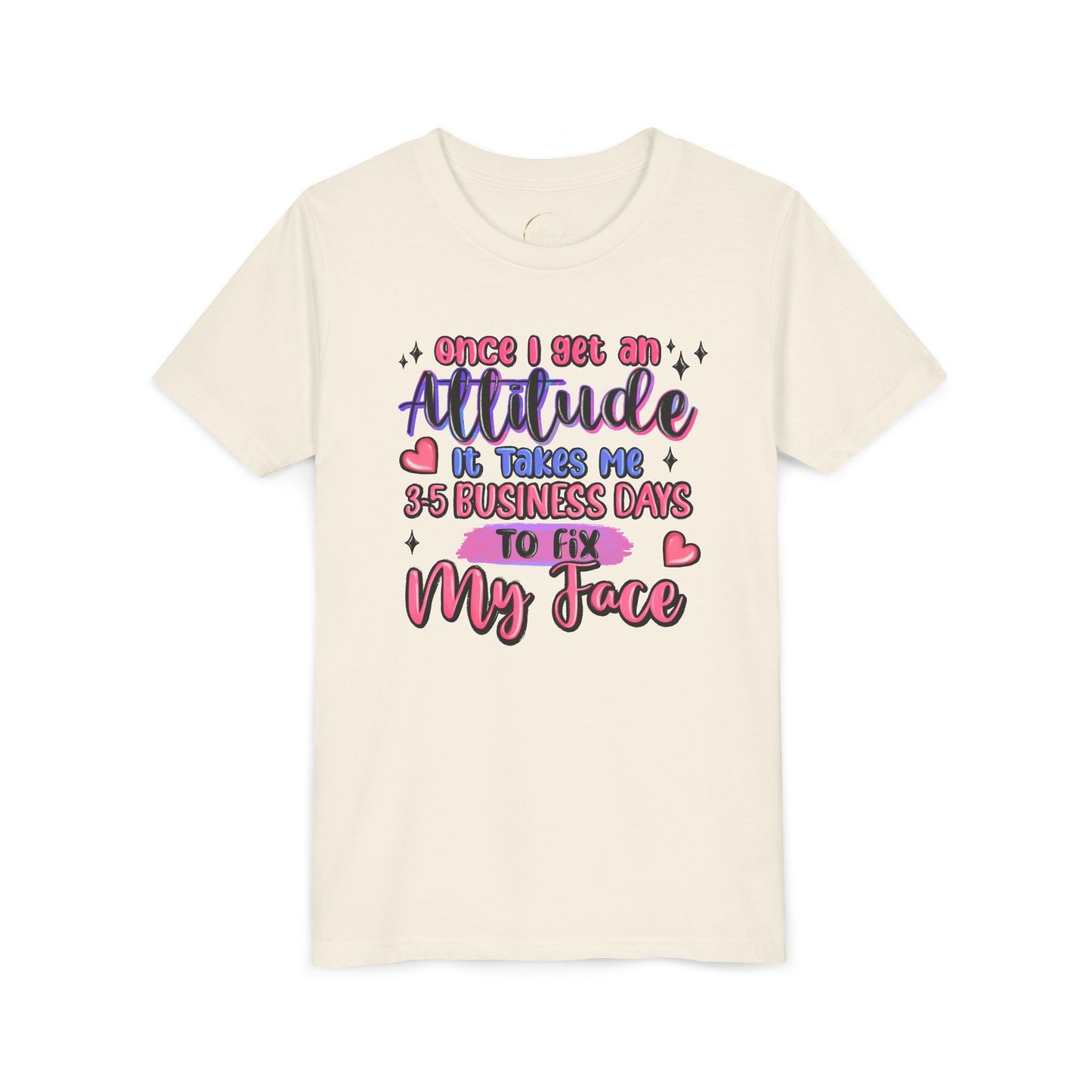 Youth Short Sleeve Tee Fix My Face