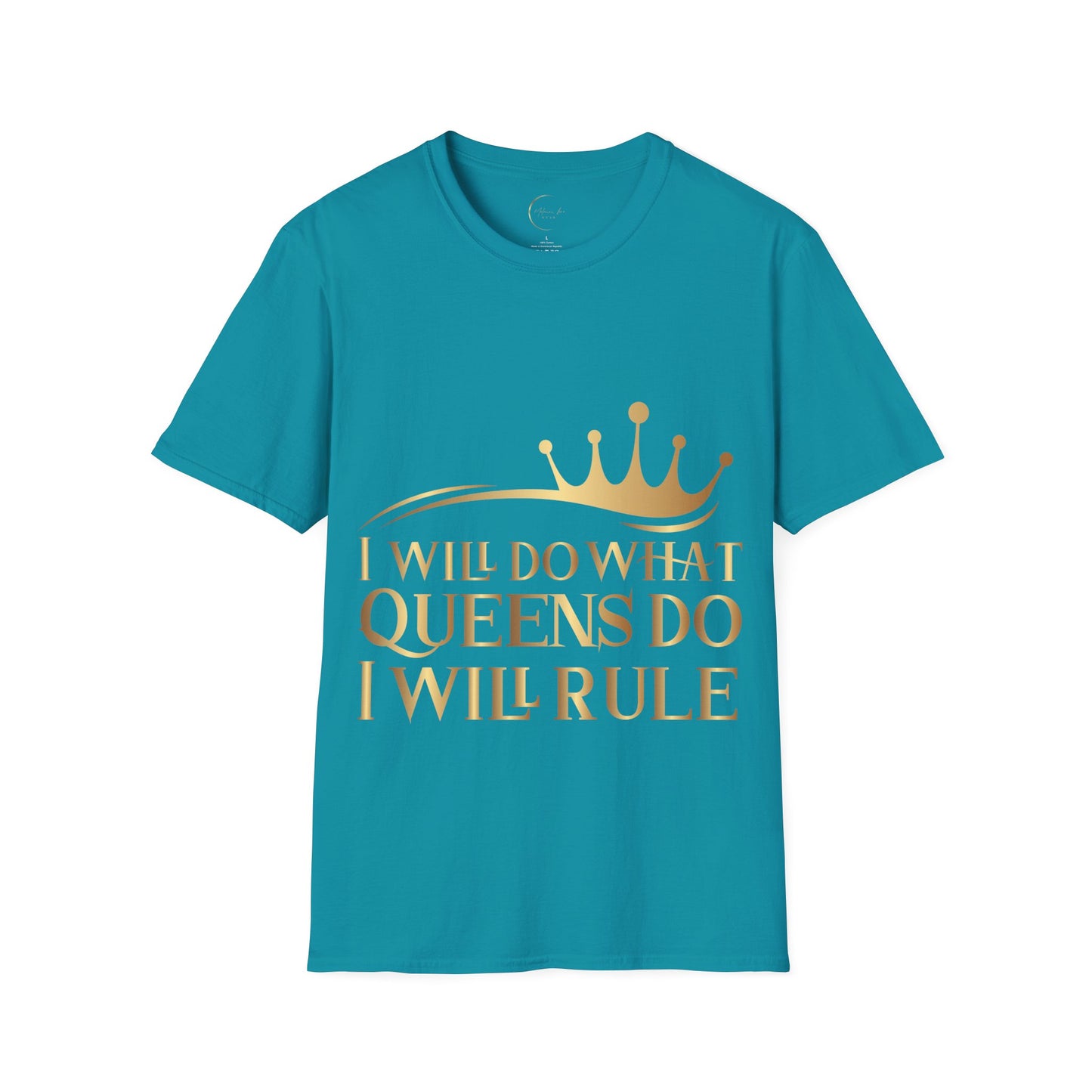 Unisex Softstyle I Will Do What Queens Do T-Shirt