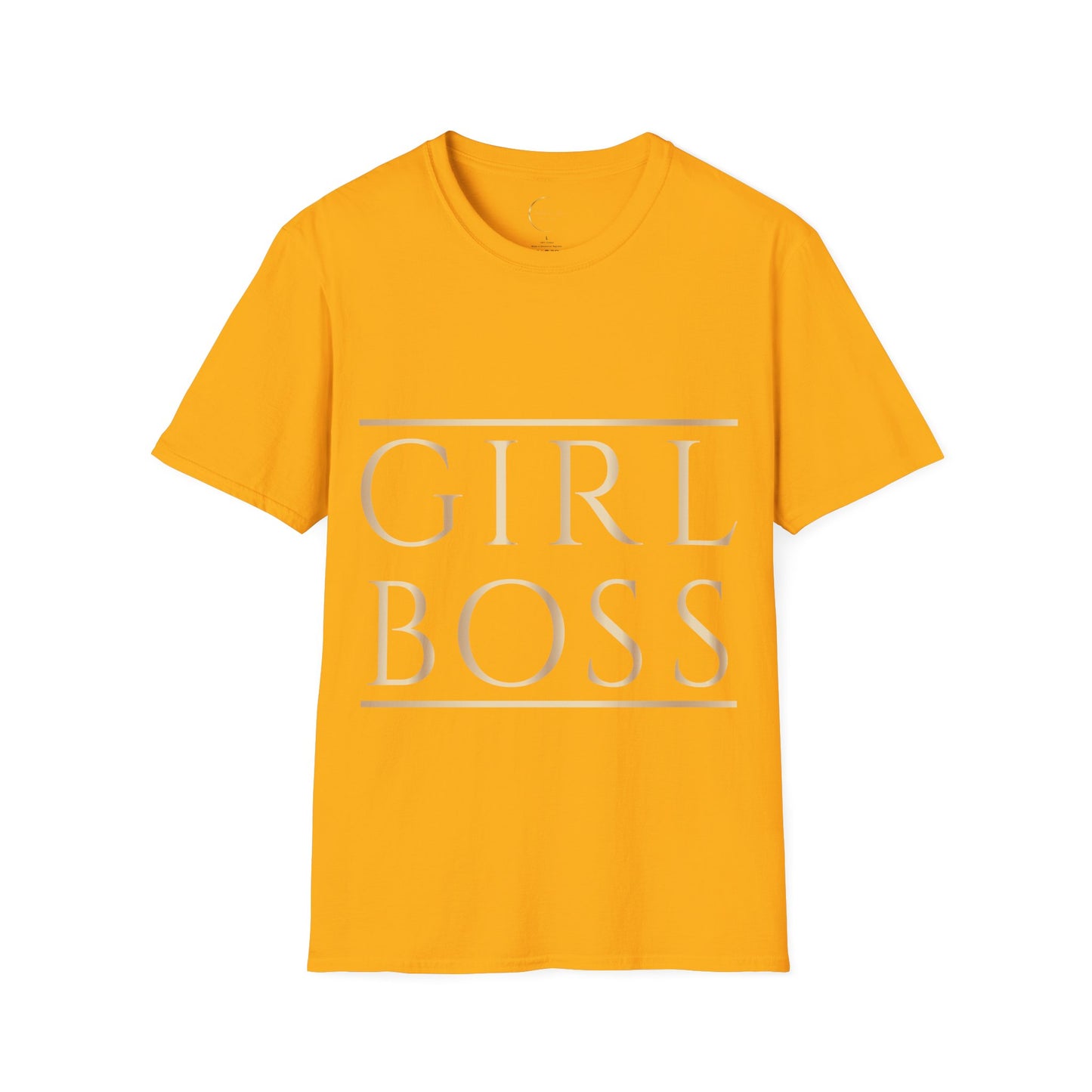 Unisex Softstyle Girl Boss T-Shirt