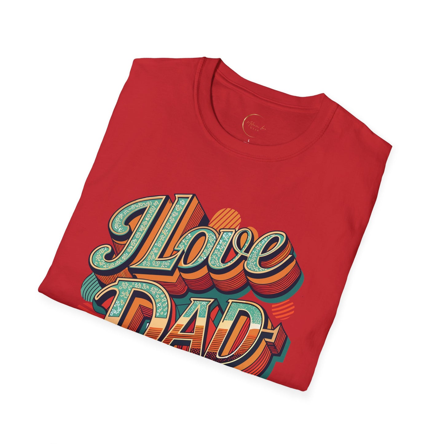 Unisex Softstyle I Love Dad T-Shirt