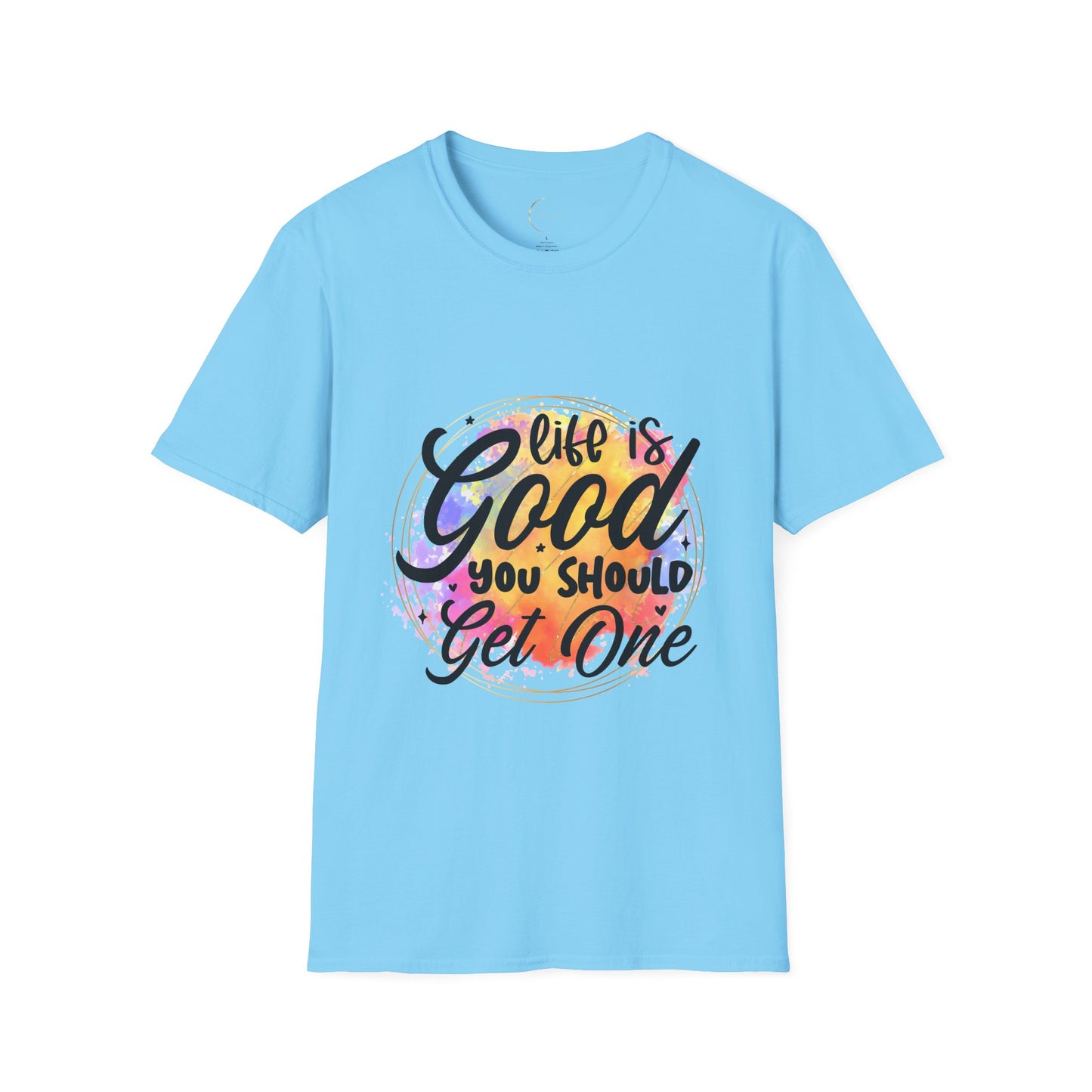 Unisex Softstyle Life is Good T-Shirt