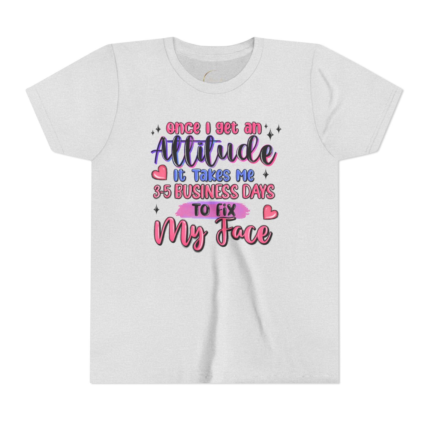 Youth Short Sleeve Tee Fix My Face