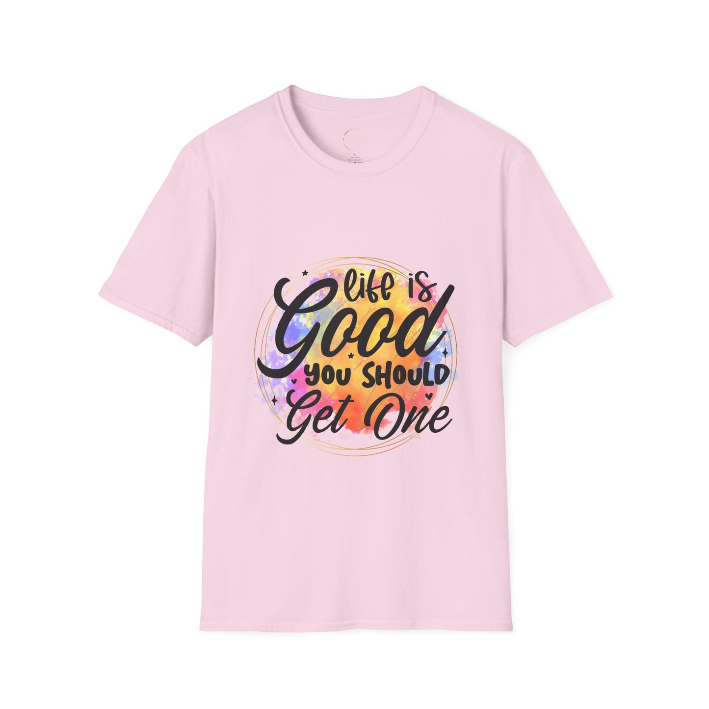 Unisex Softstyle Life is Good T-Shirt