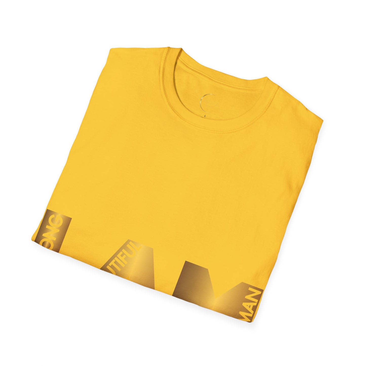 Unisex Softstyle I Am Beautiful T-Shirt