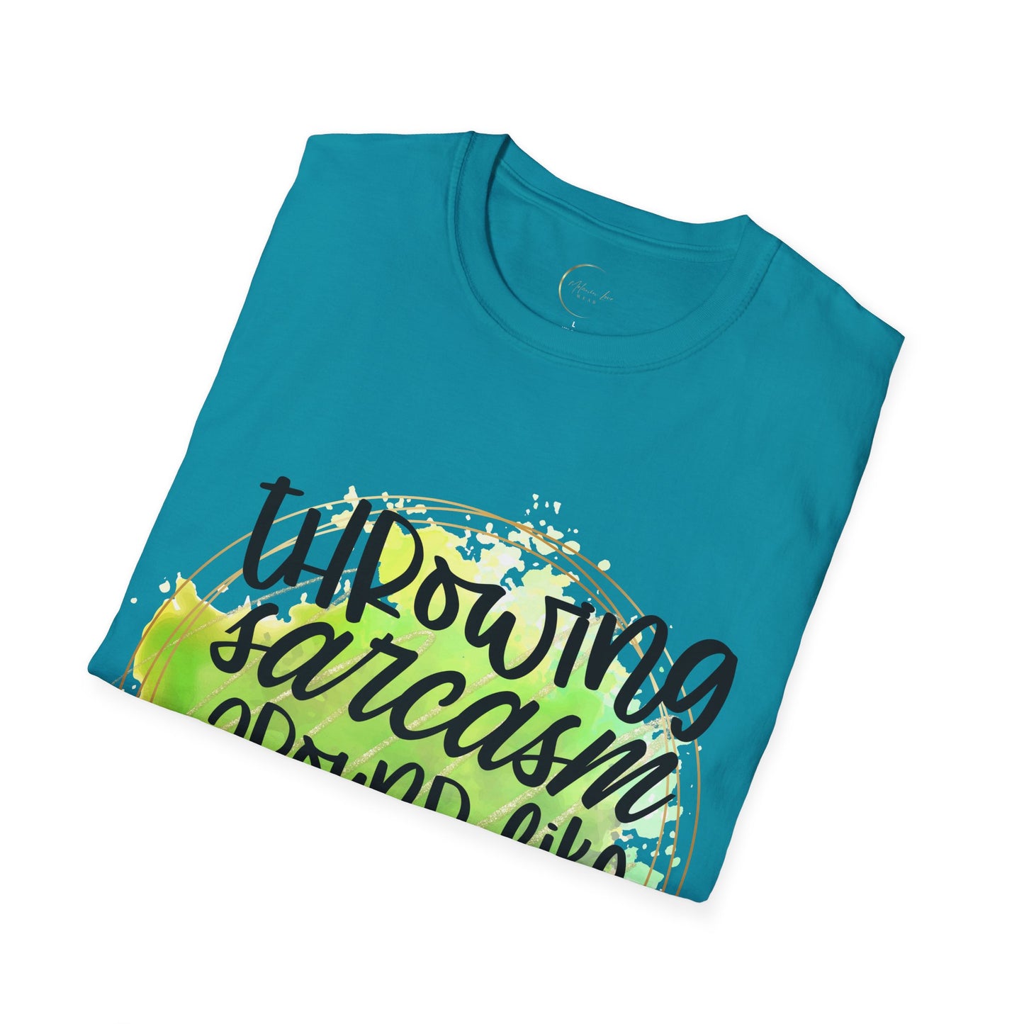 Unisex Softstyle Throwing Sarcasm T-Shirt
