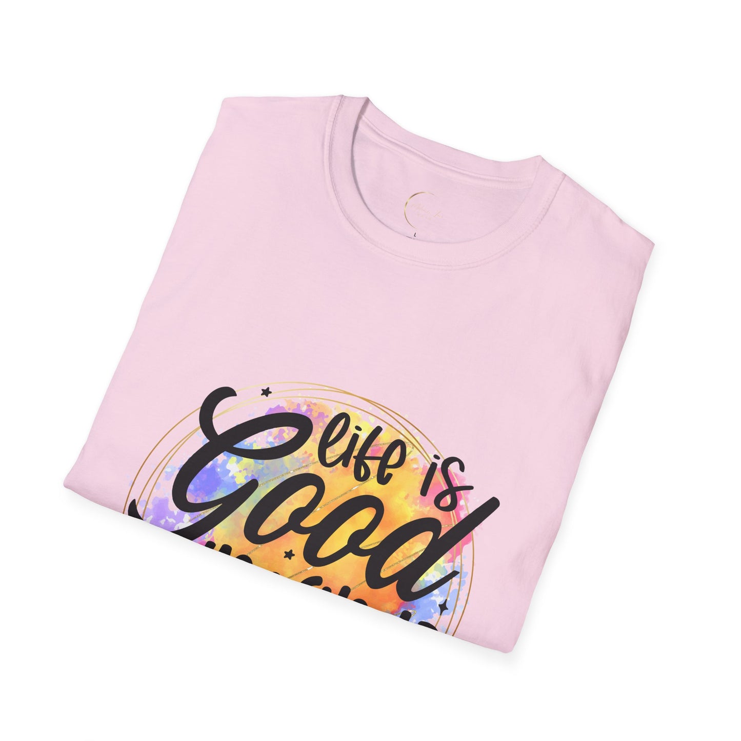 Unisex Softstyle Life is Good T-Shirt