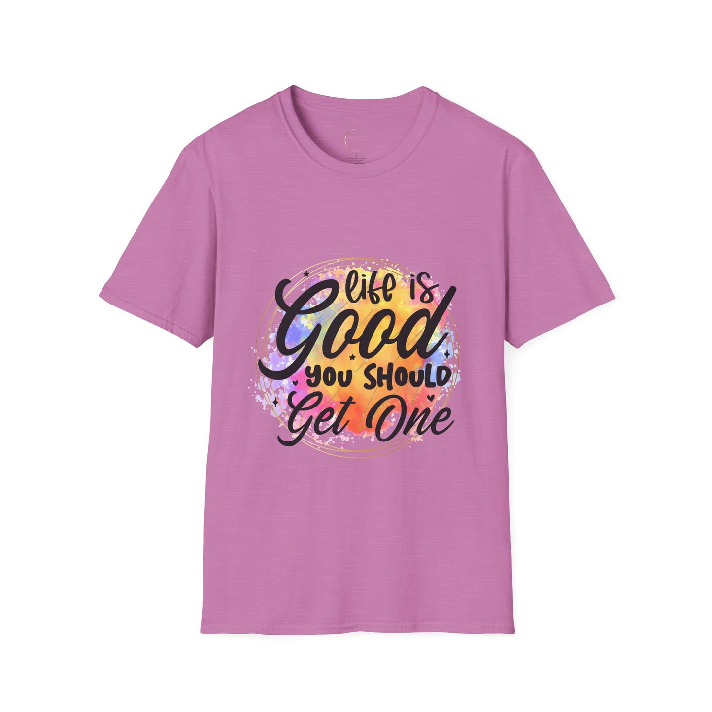Unisex Softstyle Life is Good T-Shirt