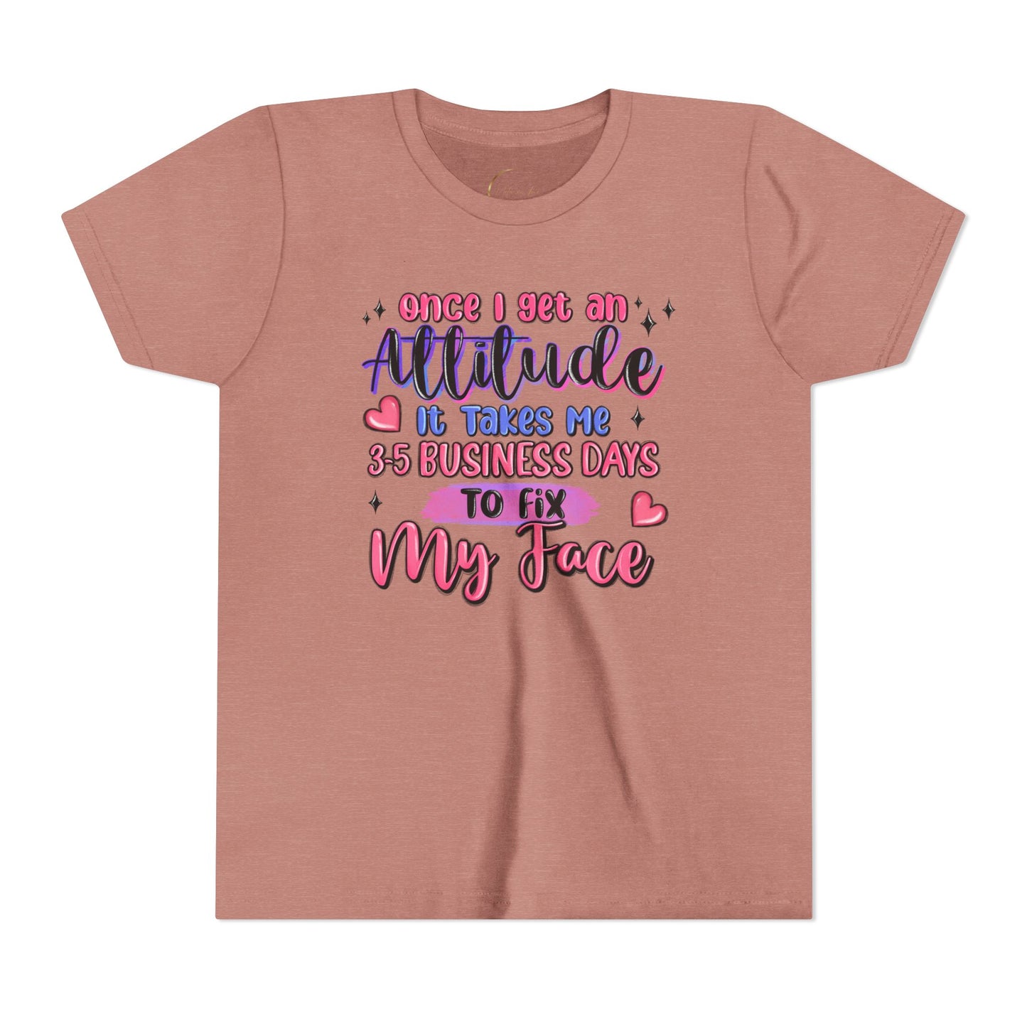 Youth Short Sleeve Tee Fix My Face