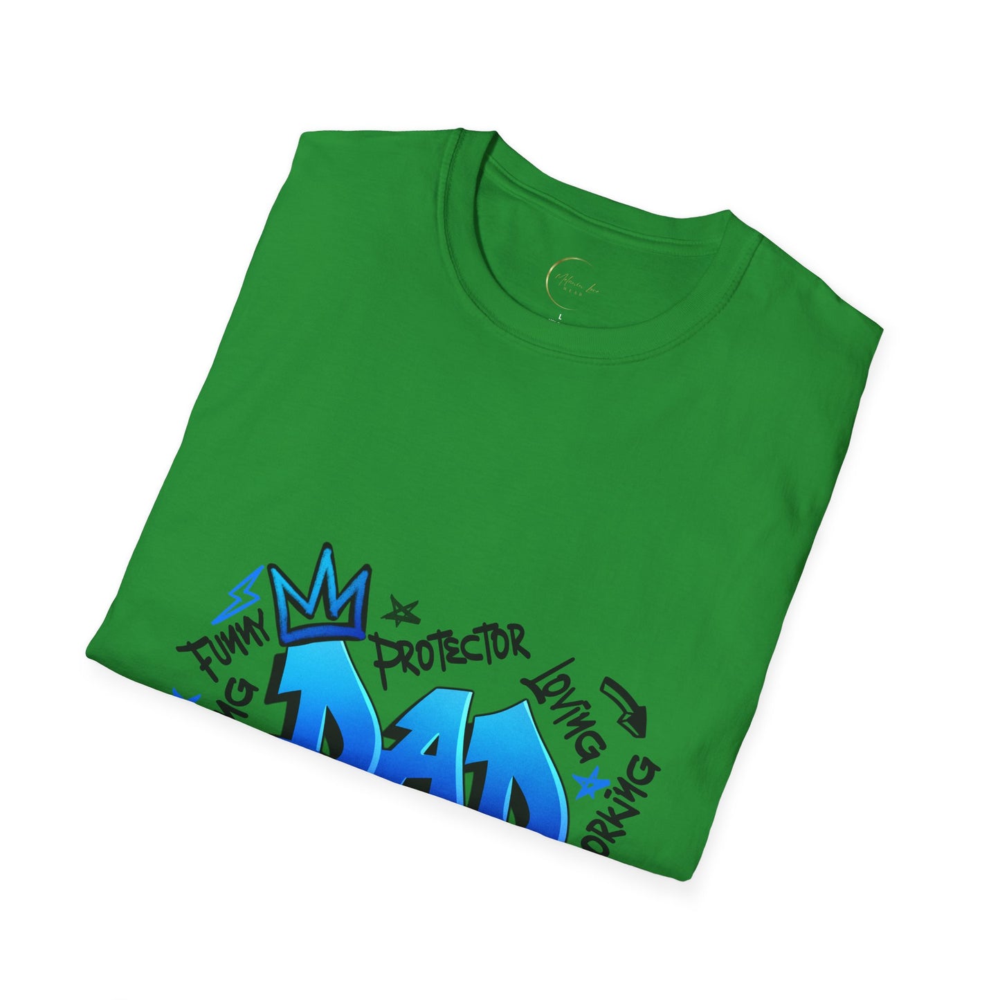 Unisex Softstyle Graffiti Dad T-Shirt