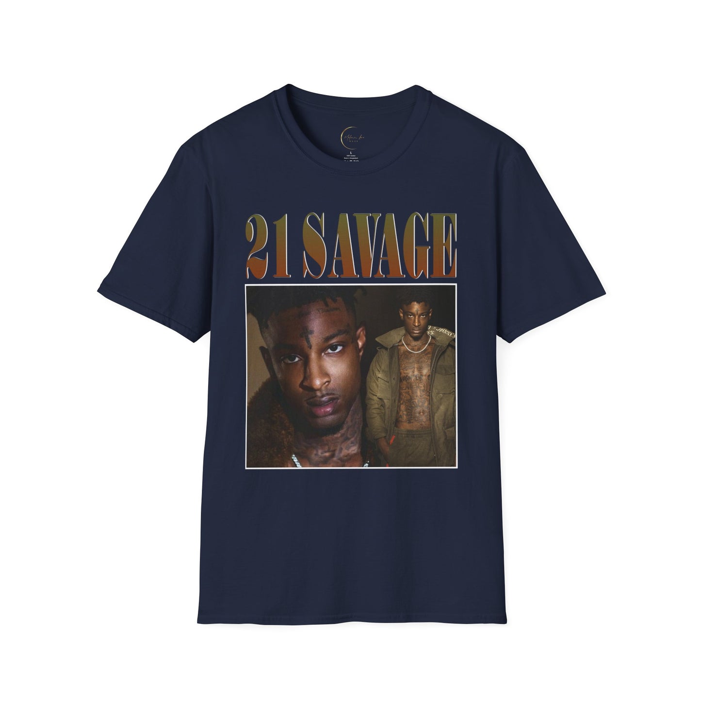 21 Savage Unisex Softstyle T-Shirt, Hip Hop Tee, Casual Wear, Gift for Music Lovers, Concert Outfit, Streetwear Fashion