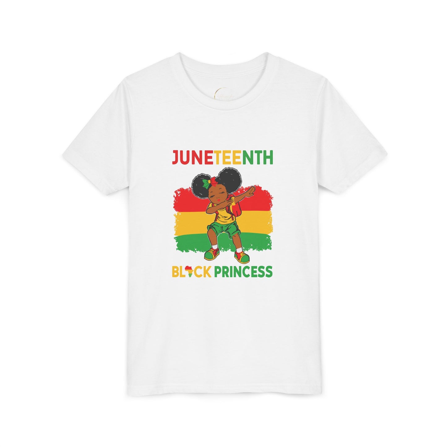 Youth Black Princess Short Sleeve Tee